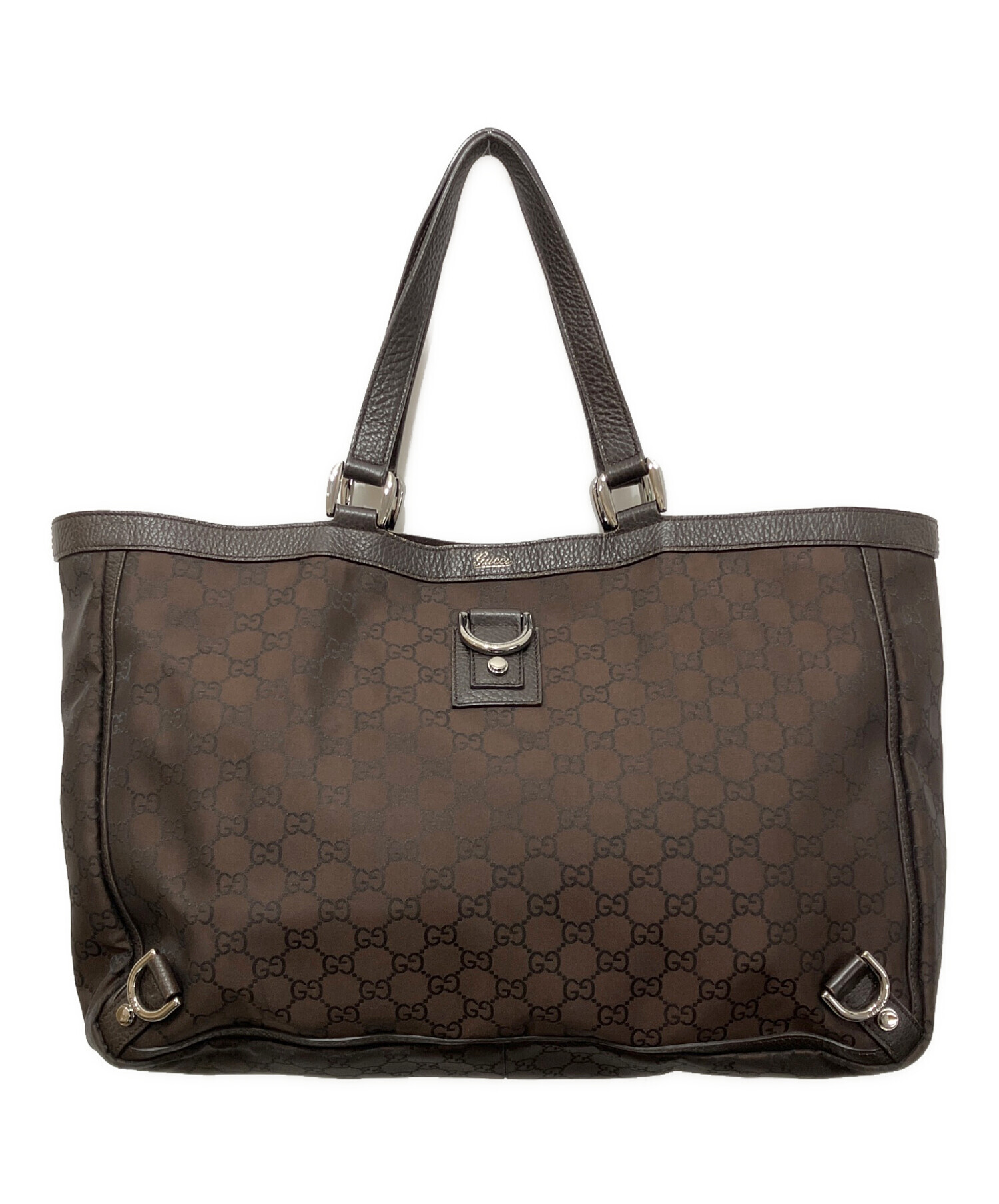 中古・古着通販】GUCCI (グッチ) GG柄 アビーライン トートバッグ