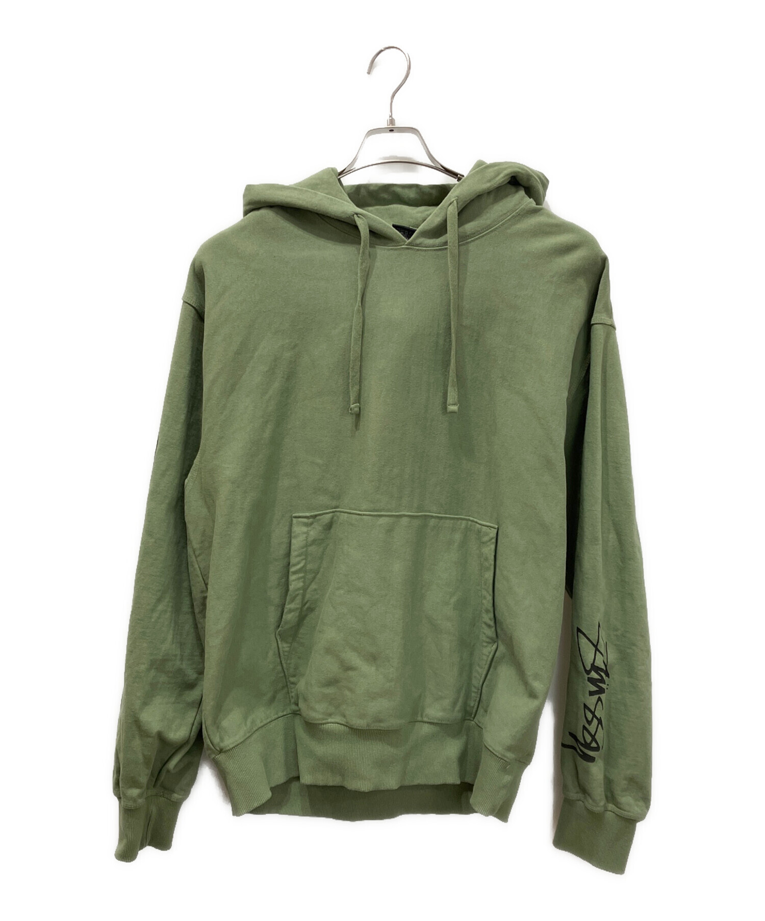 中古・古着通販】stussy (ステューシー) Stacked Pigment Dyed Hoodie 