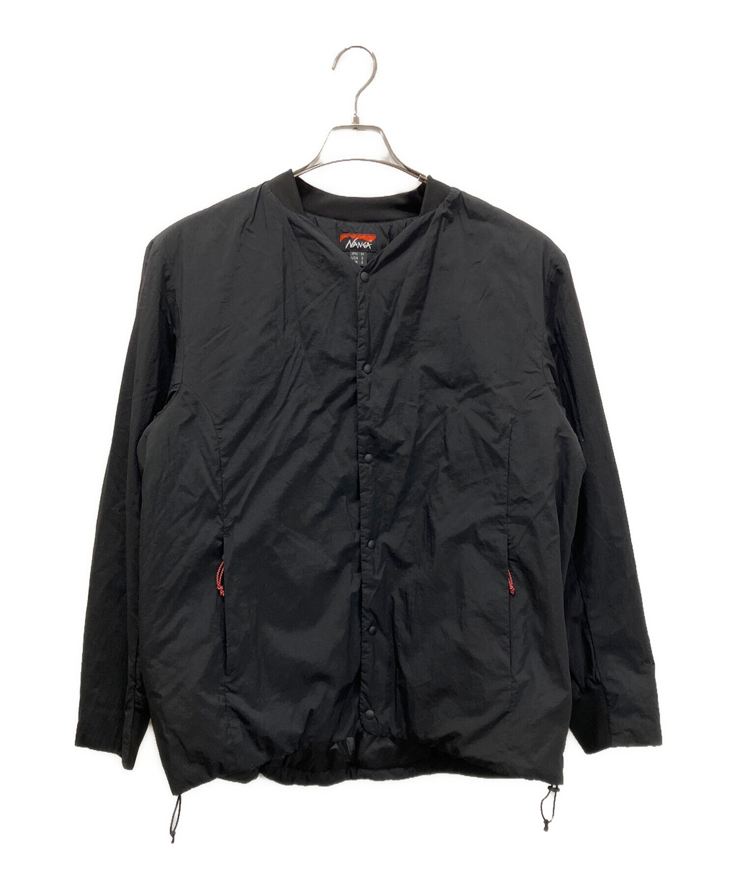 中古・古着通販】NANGA (ナンガ) ノーカラーソフトダウンカーディガン 