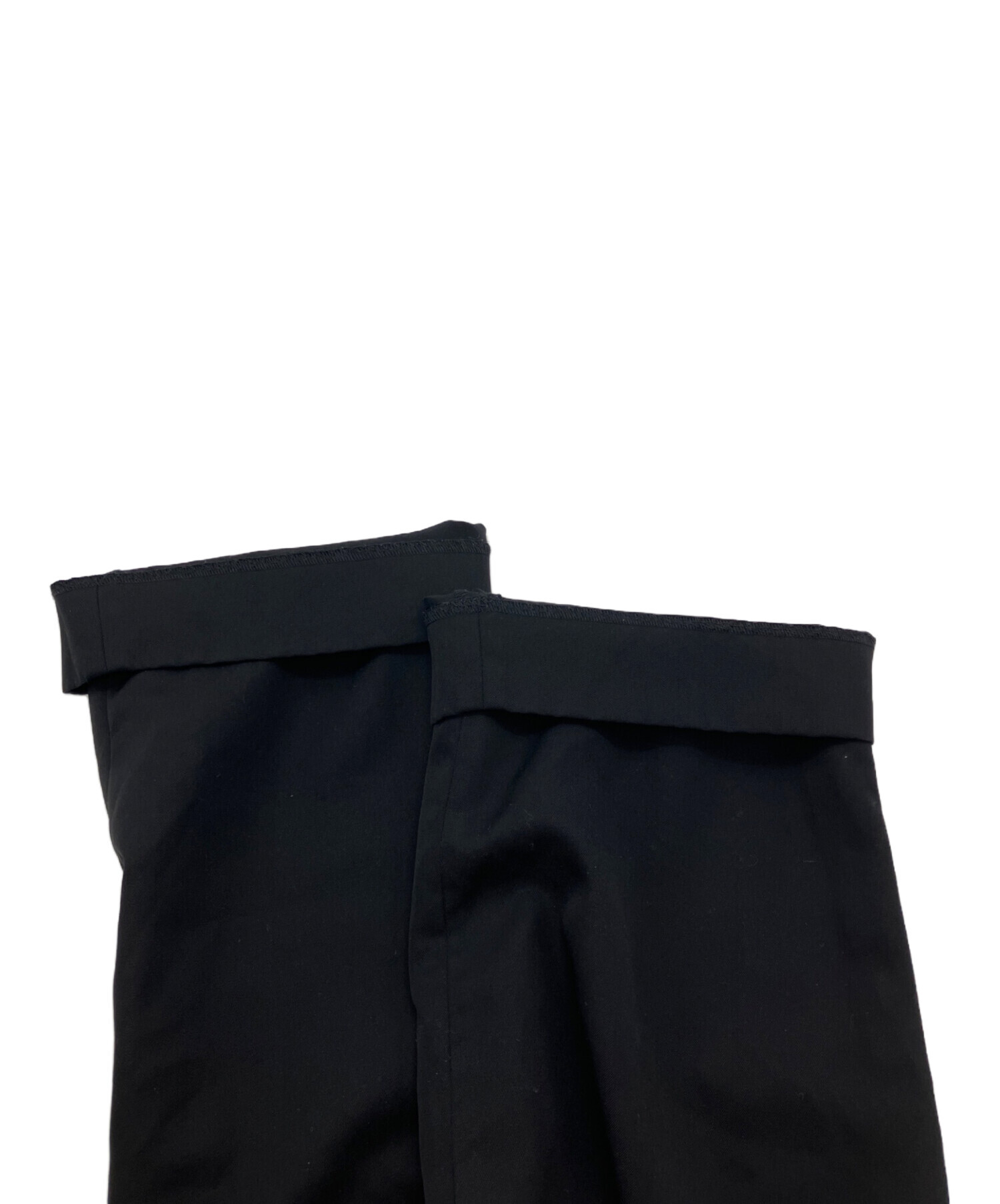 中古・古着通販】stein (シュタイン) DOUBLE WIDE TROUSERS ブラック