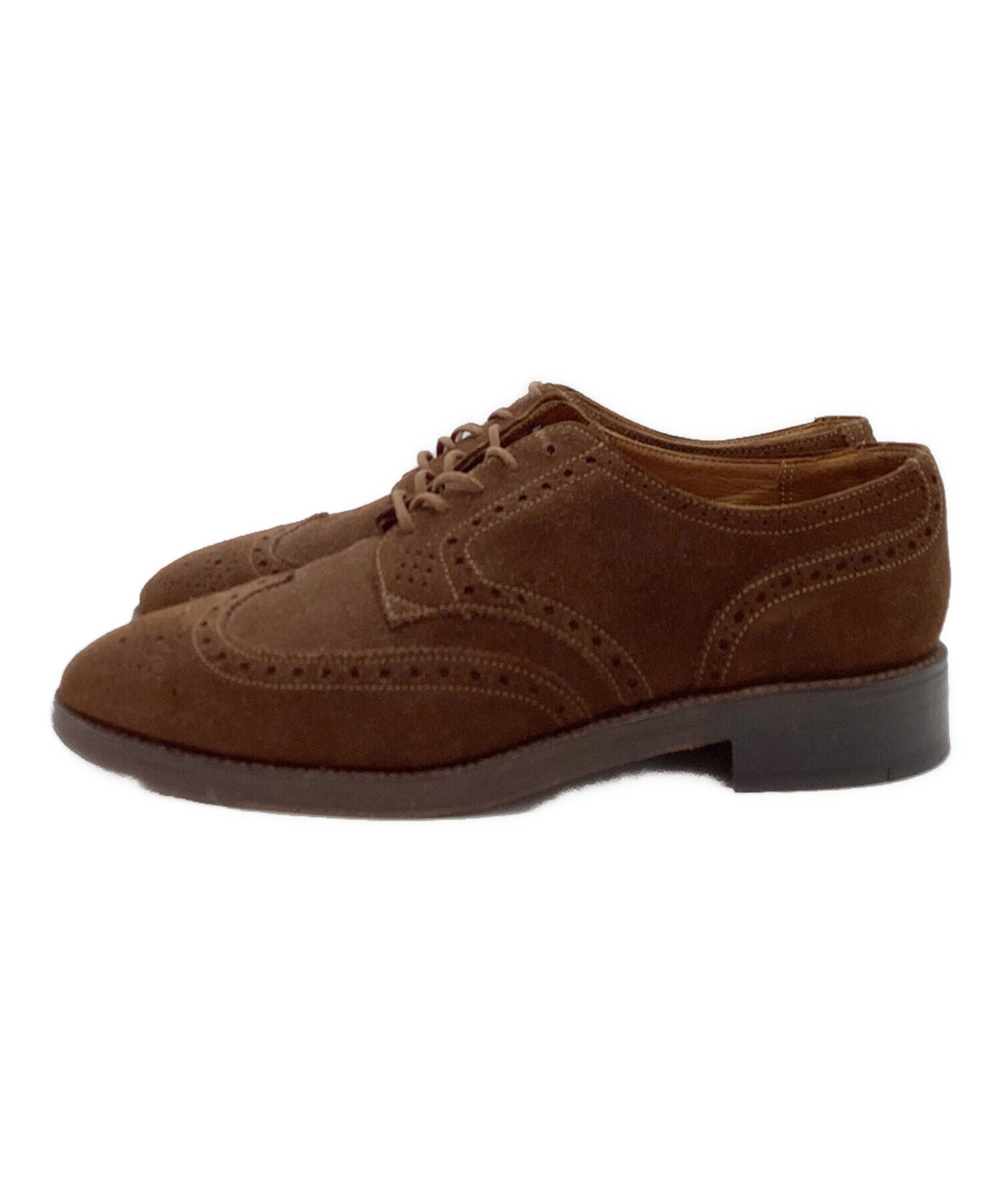 Lloyd Footwear ブラウン ドレスシューズ 8 E 中古・古着通販】Lloyd Footwear (ロイドフットウェア) スエード