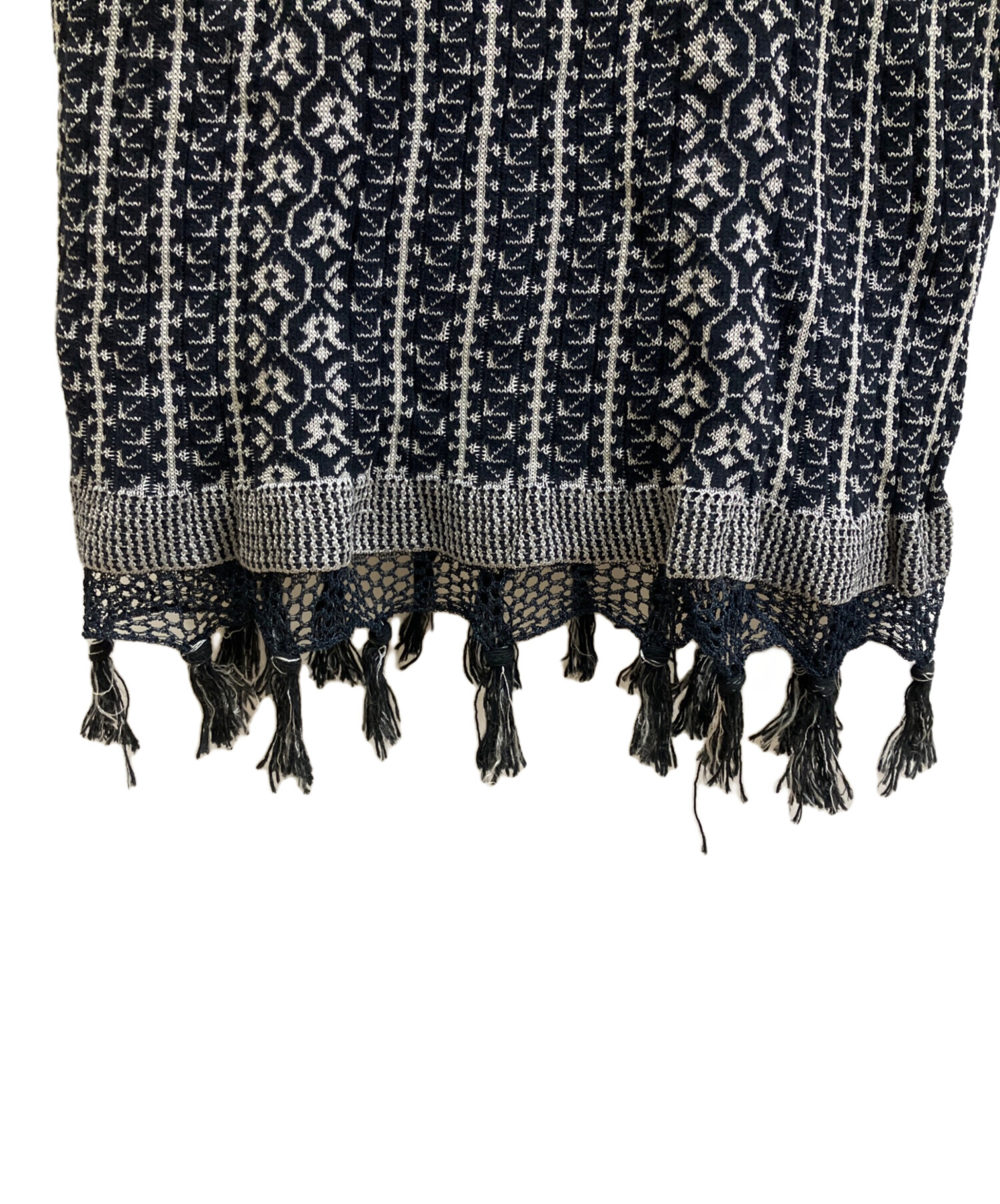中古・古着通販】Mame Kurogouchi (マメクロゴウチ) Rib Jacquard 
