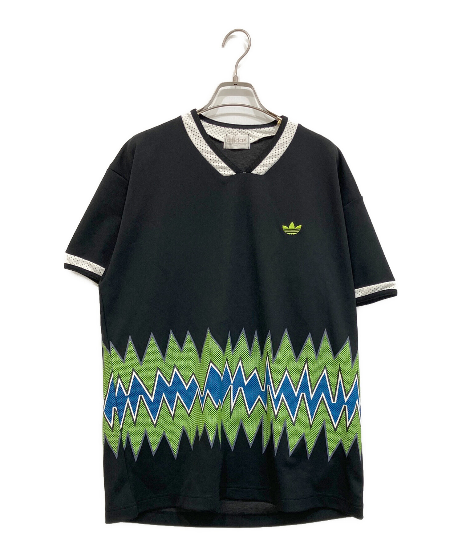 中古・古着通販】adidas (アディダス) 80S プリントTEE ブラック