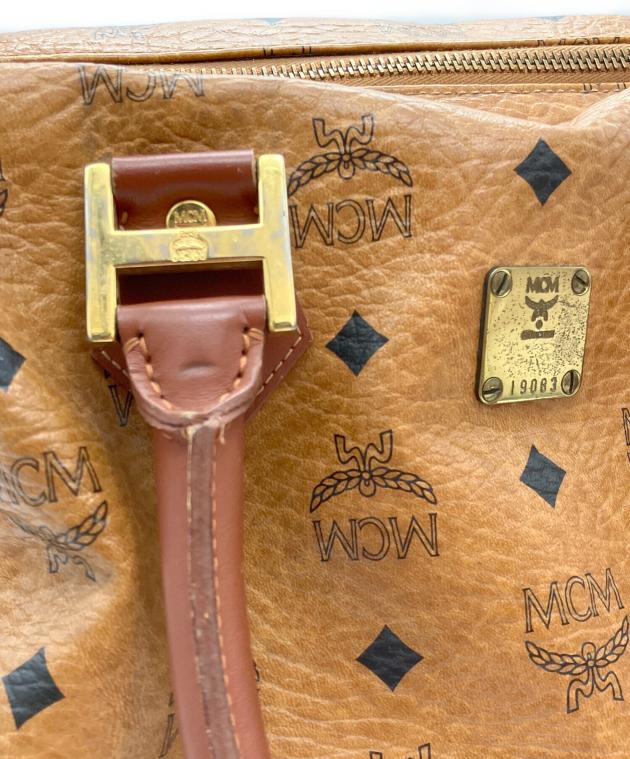 中古・古着通販】MCM (エムシーエム) ボストンバッグ ブラウン