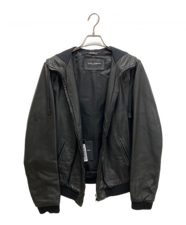 中古・古着通販】DOLCE & GABBANA (ドルチェ＆ガッバーナ) ラムレザー