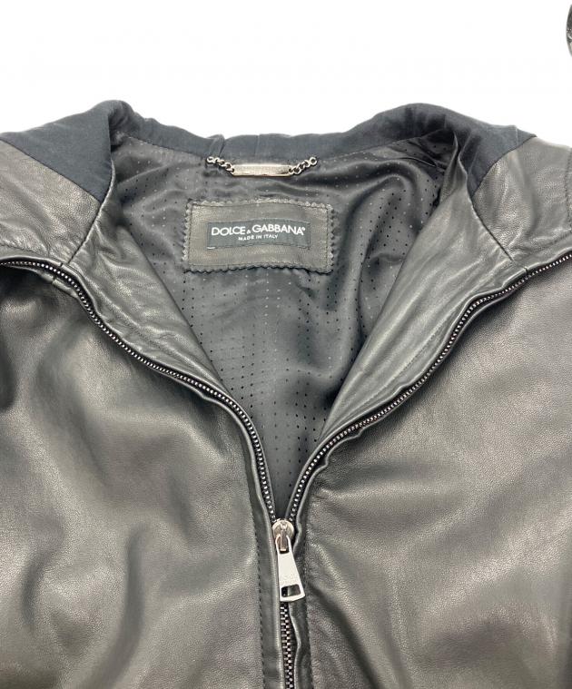 中古・古着通販】DOLCE & GABBANA (ドルチェ＆ガッバーナ) ラムレザー