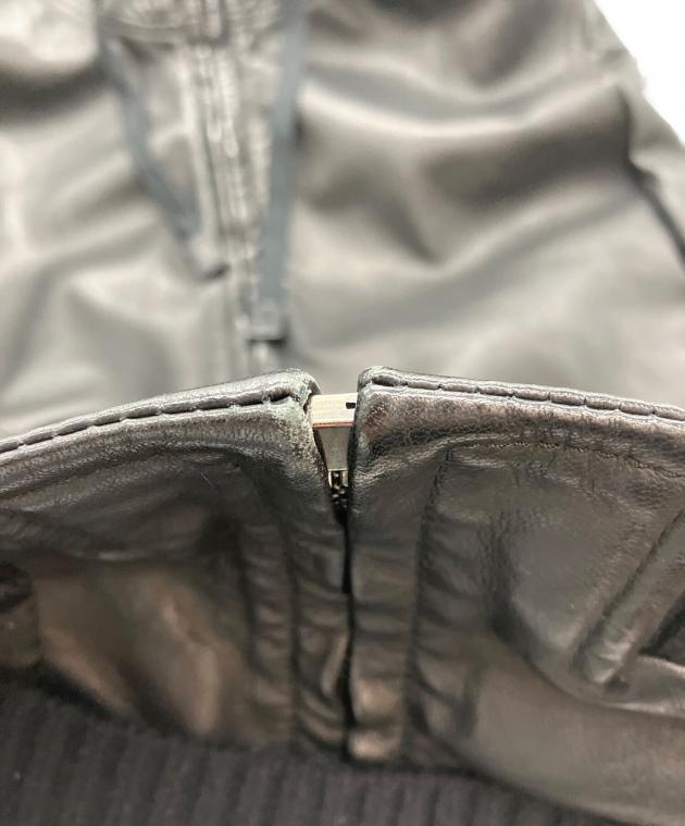 中古・古着通販】DOLCE & GABBANA (ドルチェ＆ガッバーナ) ラムレザー