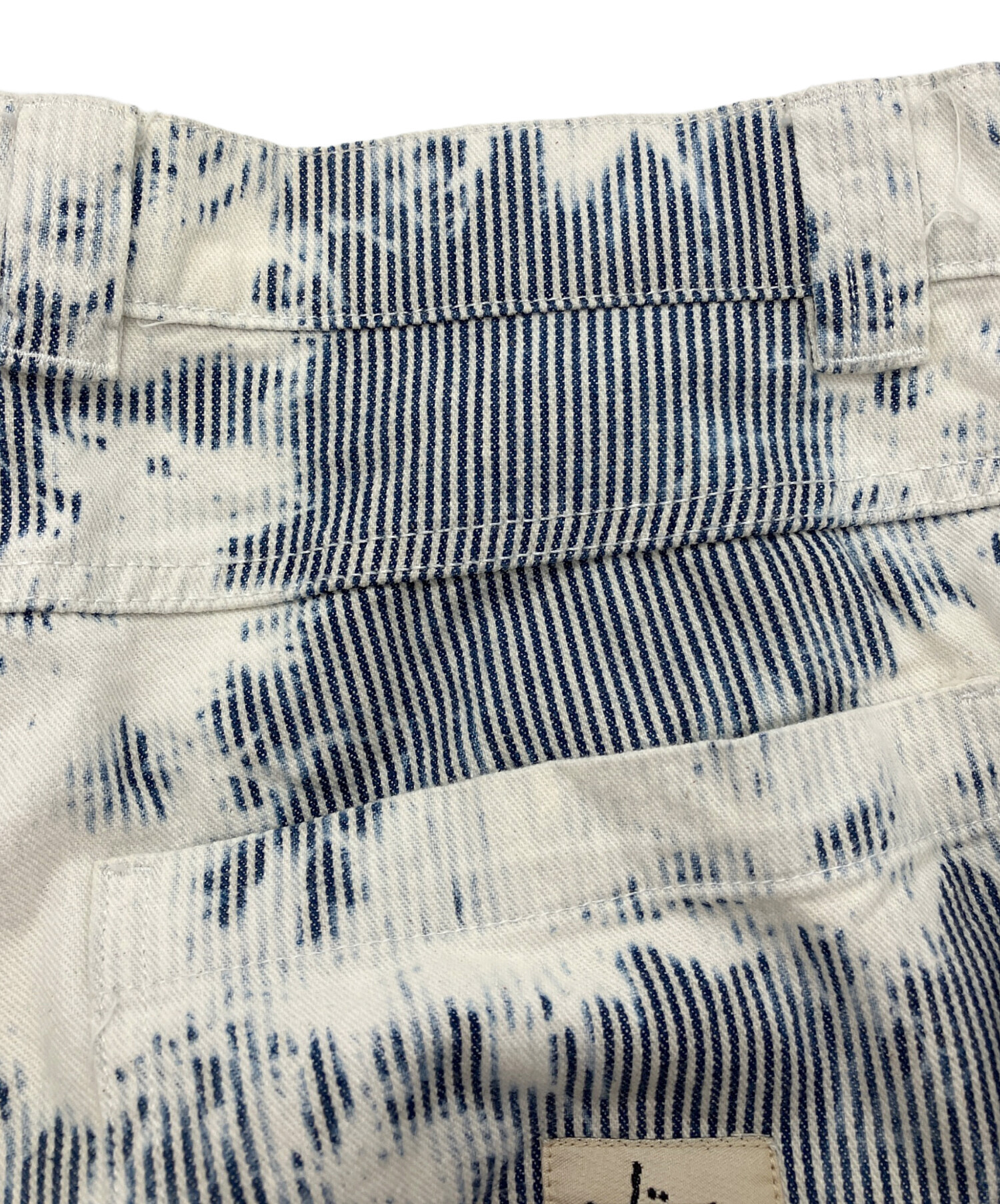 中古・古着通販】stussy (ステューシー) ヒッコリーストライプワーク