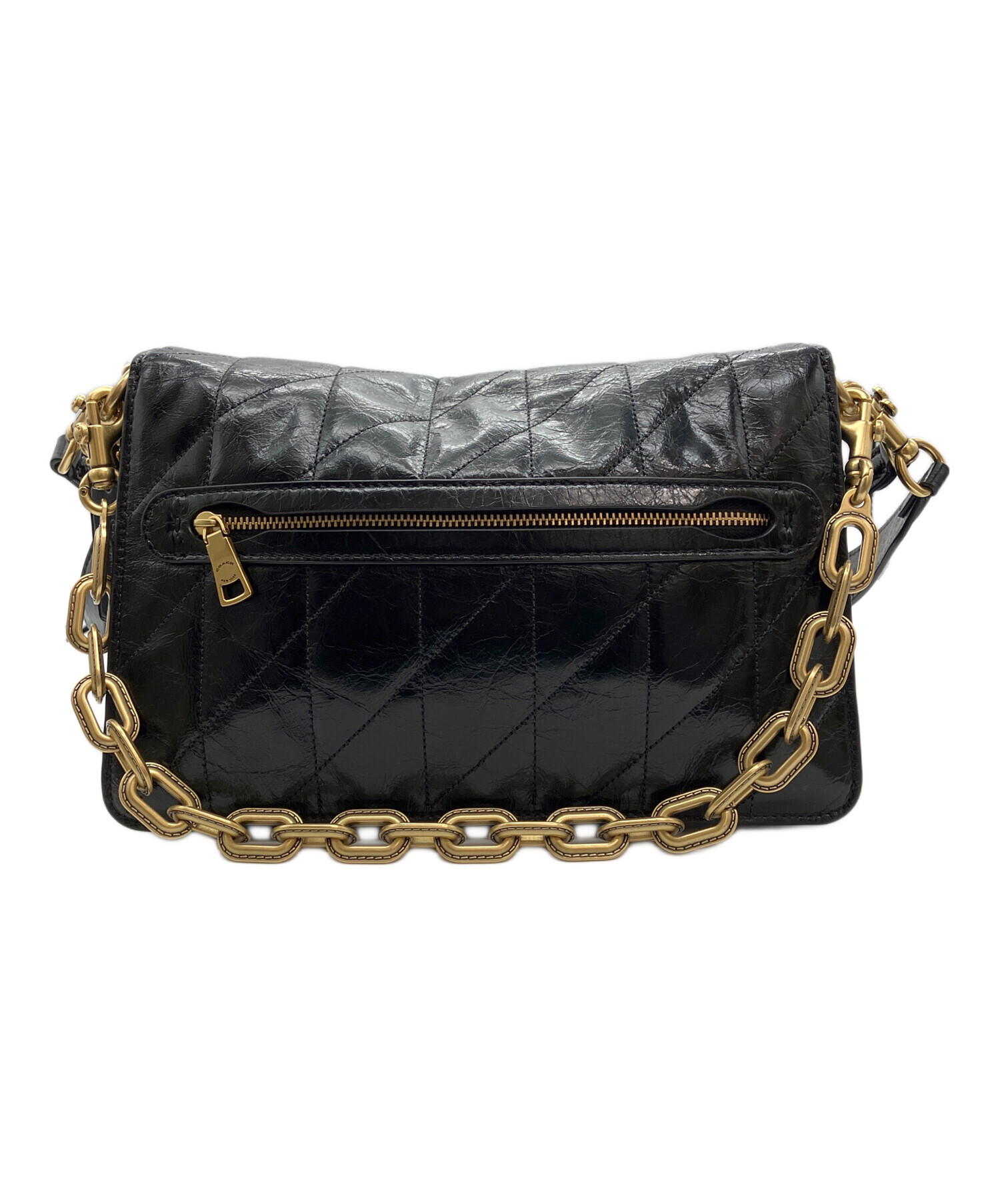 中古・古着通販】COACH (コーチ) チェーンタビーショルダーバッグ 