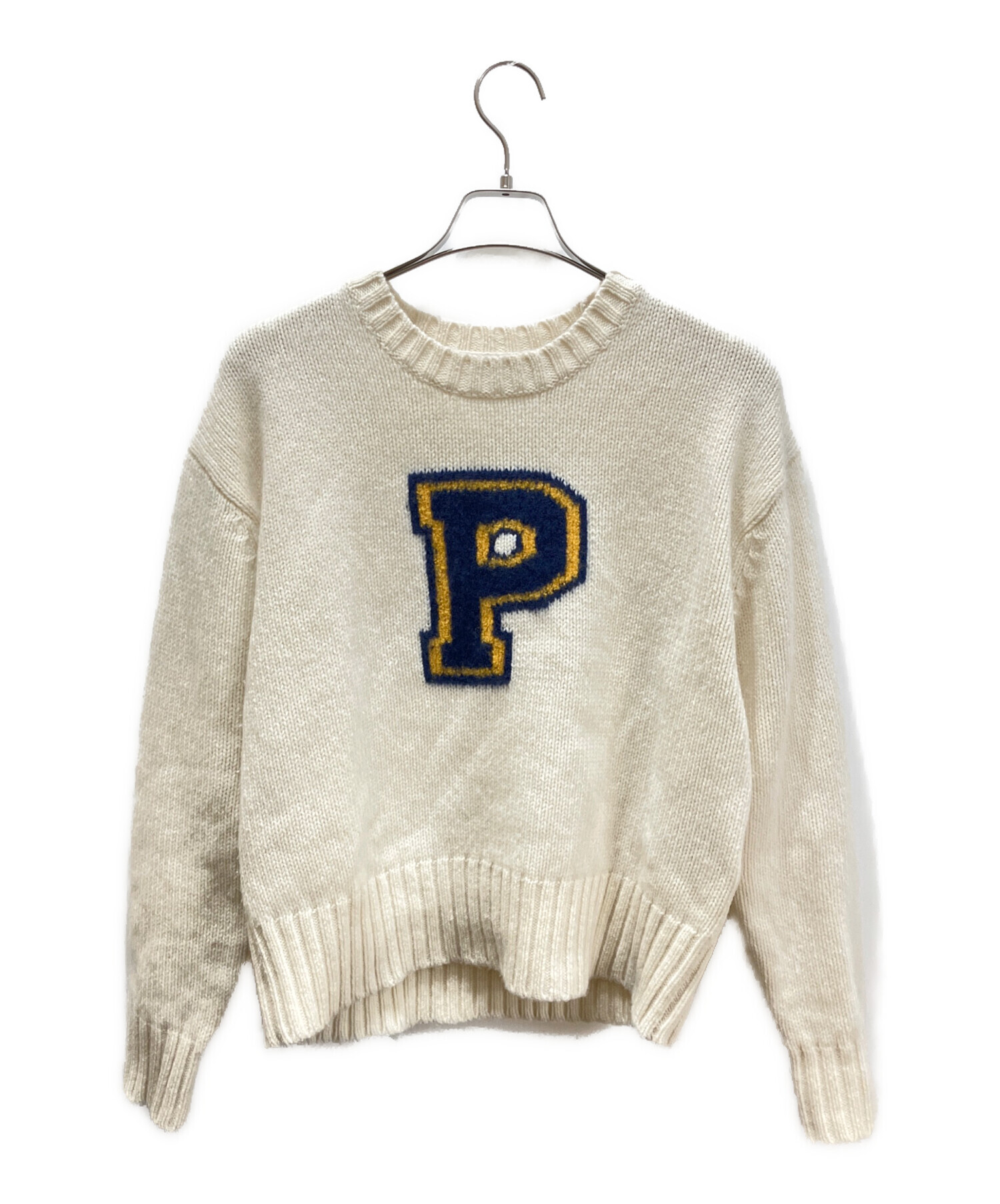 近年モデルポロラルフローレン Polo Ralph Lauren ウールニット ロゴ 