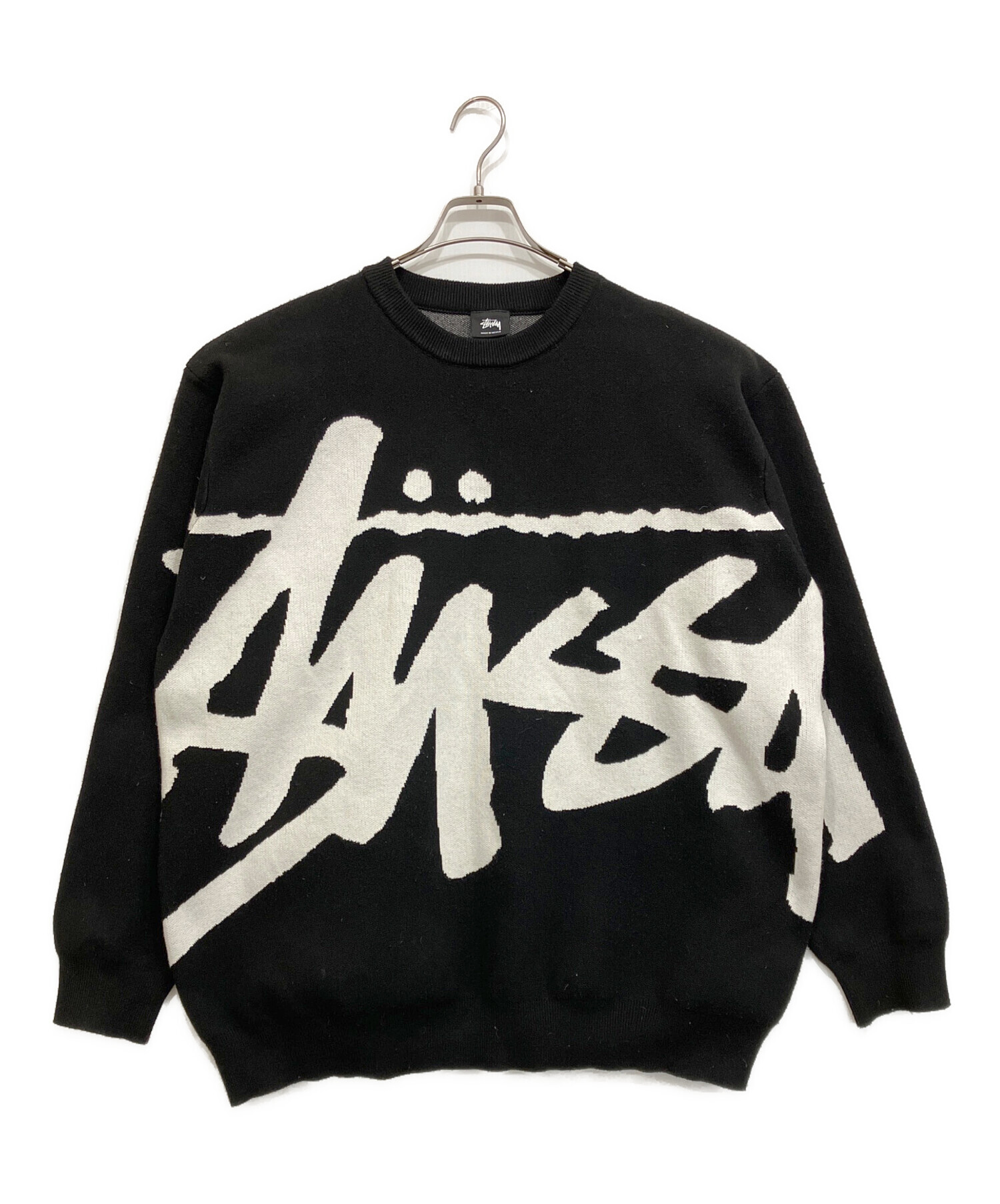 中古・古着通販】stussy (ステューシー) Stock Sweater ブラック