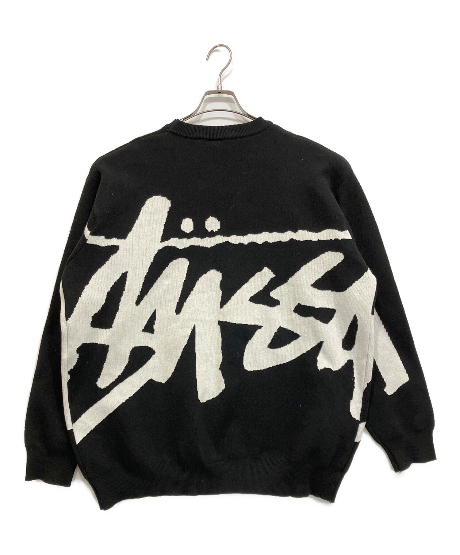 中古・古着通販】stussy (ステューシー) Stock Sweater ブラック