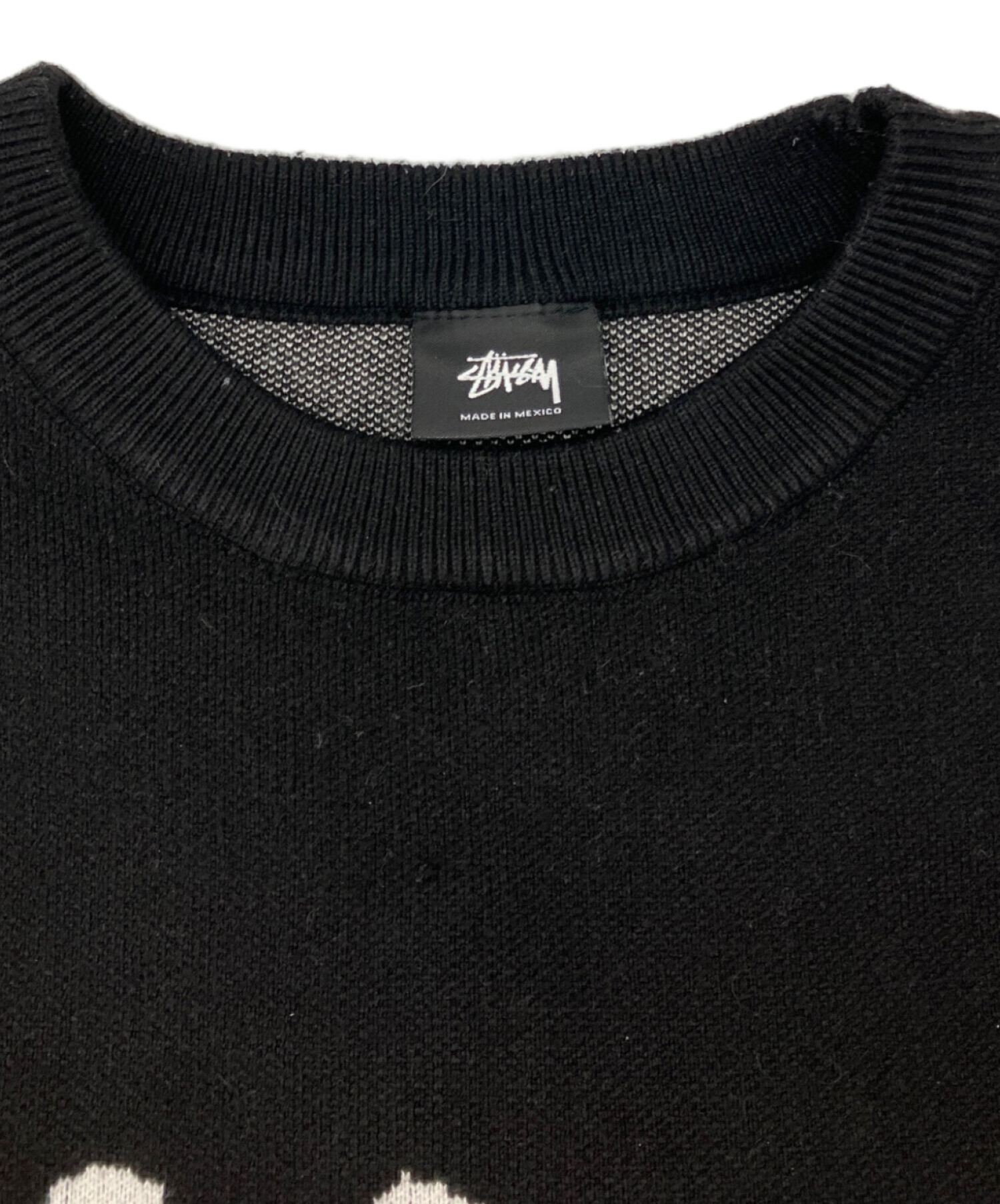 中古・古着通販】stussy (ステューシー) Stock Sweater ブラック