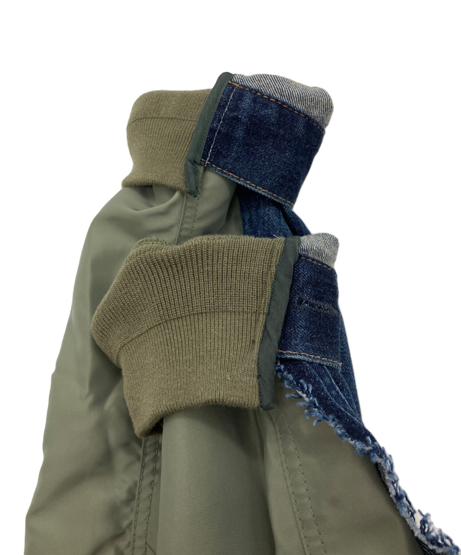 中古・古着通販】sacai (サカイ) Denim Nylon Twill Jacket デニム
