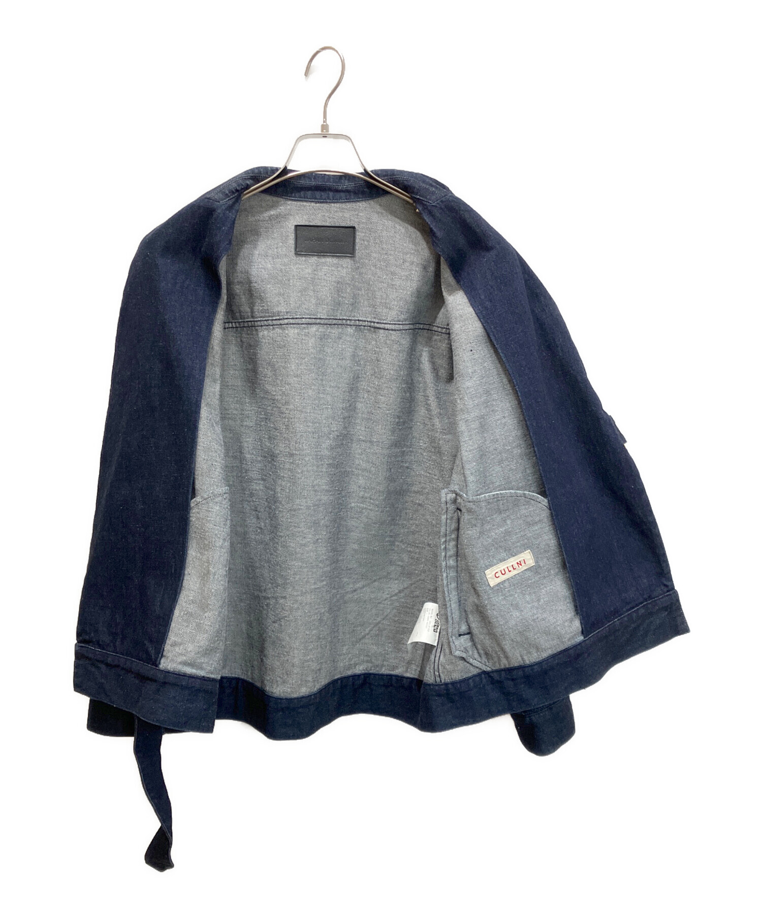 中古・古着通販】CULLNI (クルニ) TIELOCKEN JACKET デニムタイ