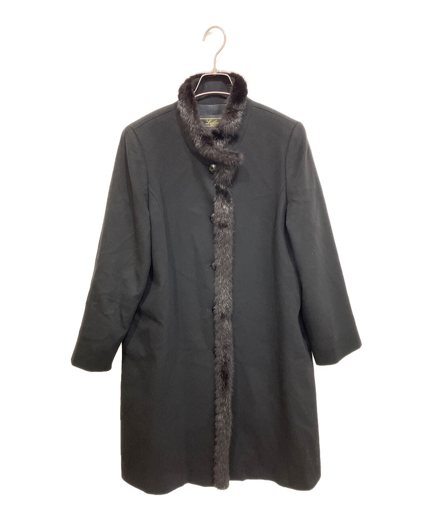中古・古着通販】Leilian (レリアン) ミンクファー カシミヤコート 