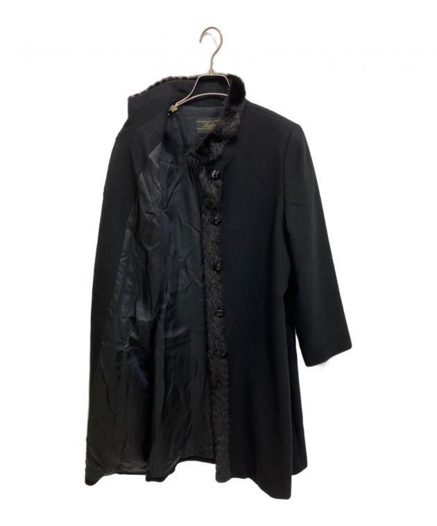 中古・古着通販】Leilian (レリアン) ミンクファー カシミヤコート 