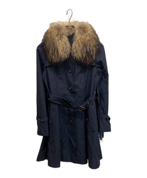 未使用級 ブルーレーベルクレストブリッジ モッズコート ファーフード ライナー付 中古・古着通販】BLUE LABEL CRESTBRIDGE (ブルーレーベルクレスト