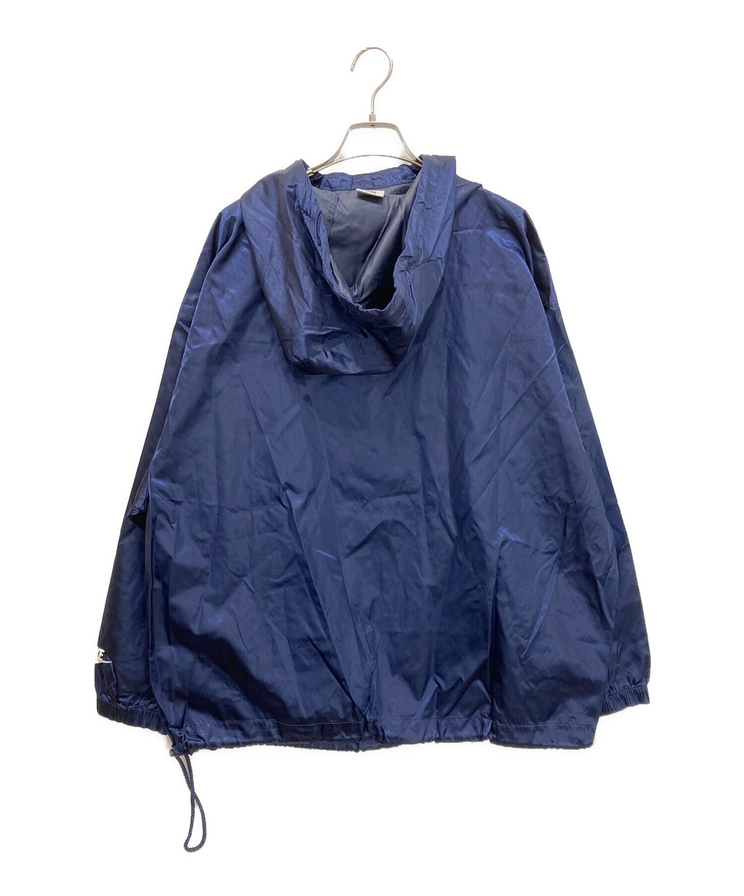 中古・古着通販】NIKE (ナイキ) 90S ナイロンパーカー ネイビー サイズ 
