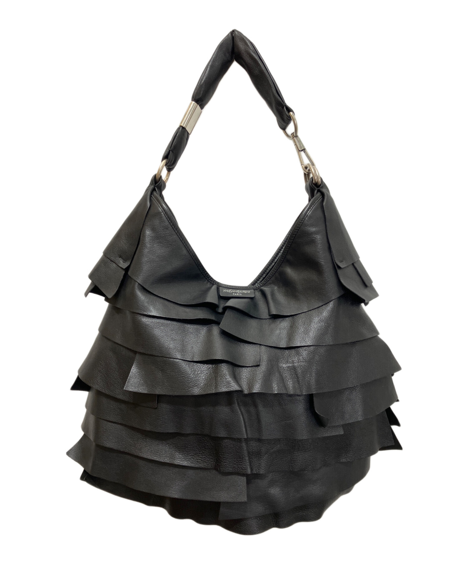 Yves Saint Laurent フリルデザインバッグ 中古・古着通販】Yves Saint Laurent (イヴサンローラン) サントロペ