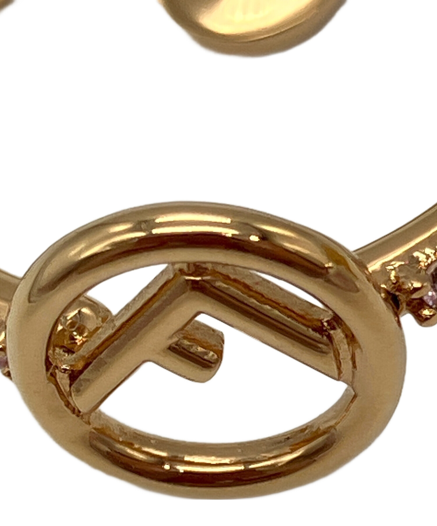 中古・古着通販】FENDI (フェンディ) F IS FENDIロゴクリスタルリング