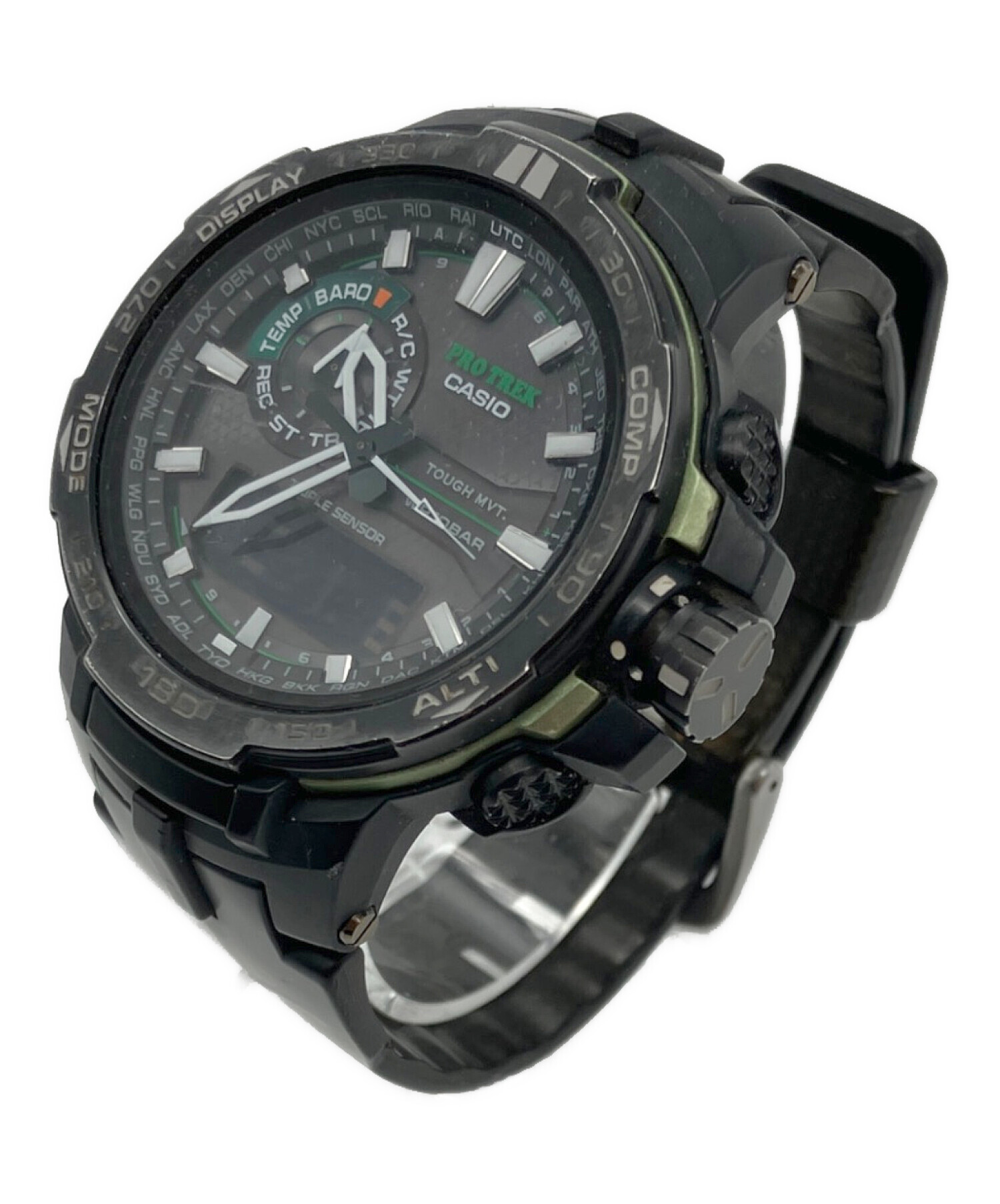CASIO 腕時計 プロトレック  中古美品 中古・古着通販】CASIO (カシオ) プロトレック デジタル 腕時計