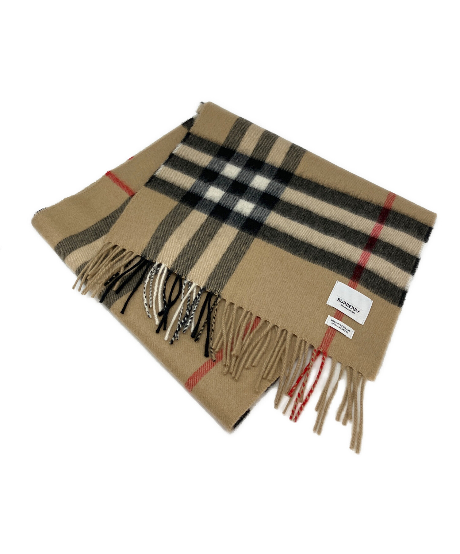 英国製 バーバリー BURBERRY カシミヤ100％ メガチェック ストール 楽天市場】バーバリー ストール/マフラー レディース ハーフメガ