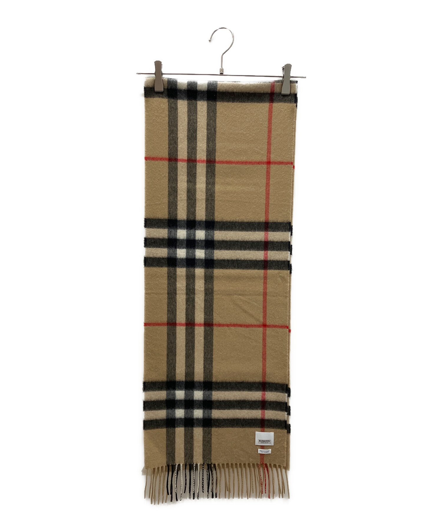中古・古着通販】BURBERRY (バーバリー) 英国製 GIANT CHECKカシミヤ