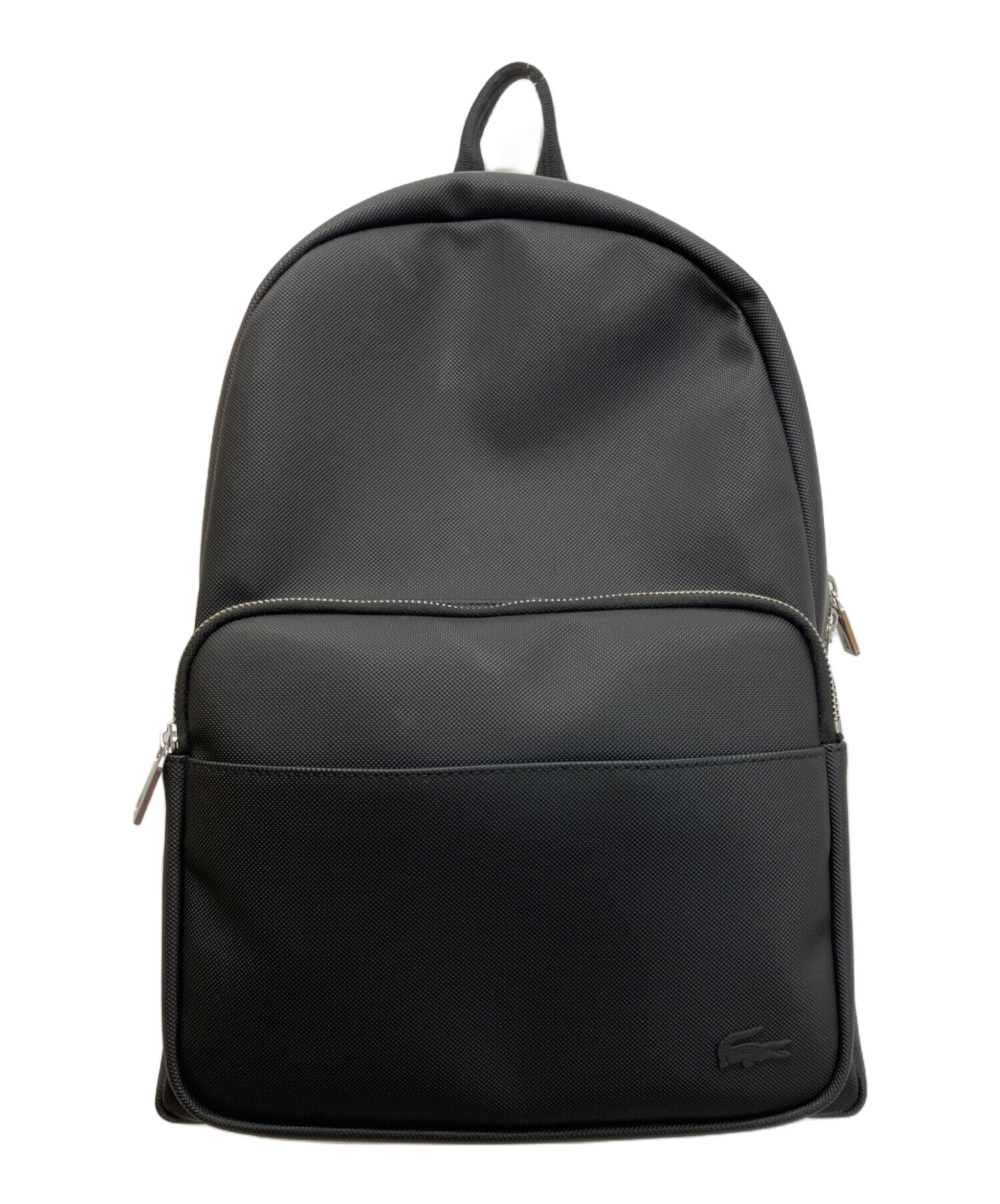 中古・古着通販】LACOSTE (ラコステ) ポケットバックパック ブラック 