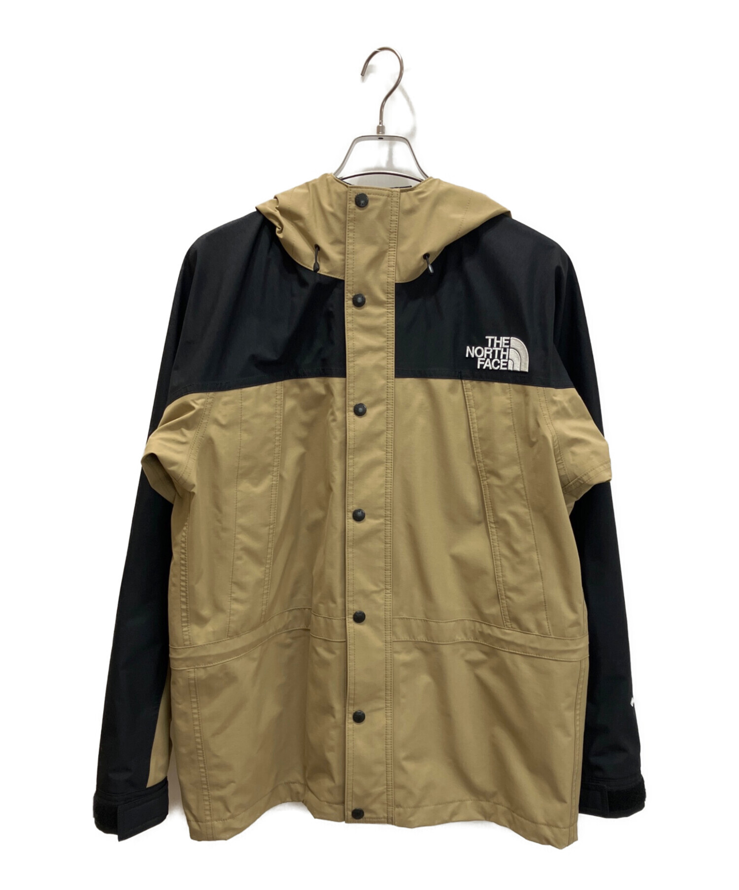 THE NORTH FACE マウンテンライトジャケット L ベージュ×ブラック 中古・古着通販】THE NORTH FACE (ザ ノース フェイス) MOUNTAIN LIGHT