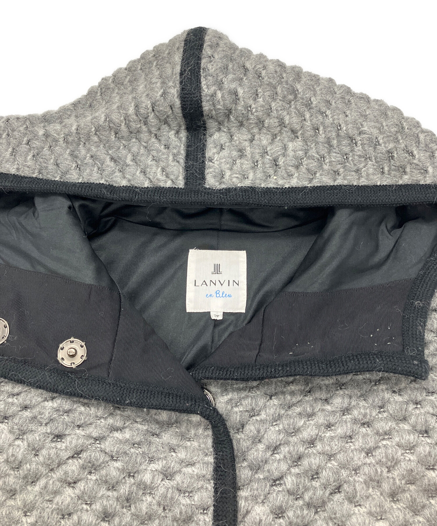 中古・古着通販】LANVIN en Bleu (ランバンオンブルー) フーデッド