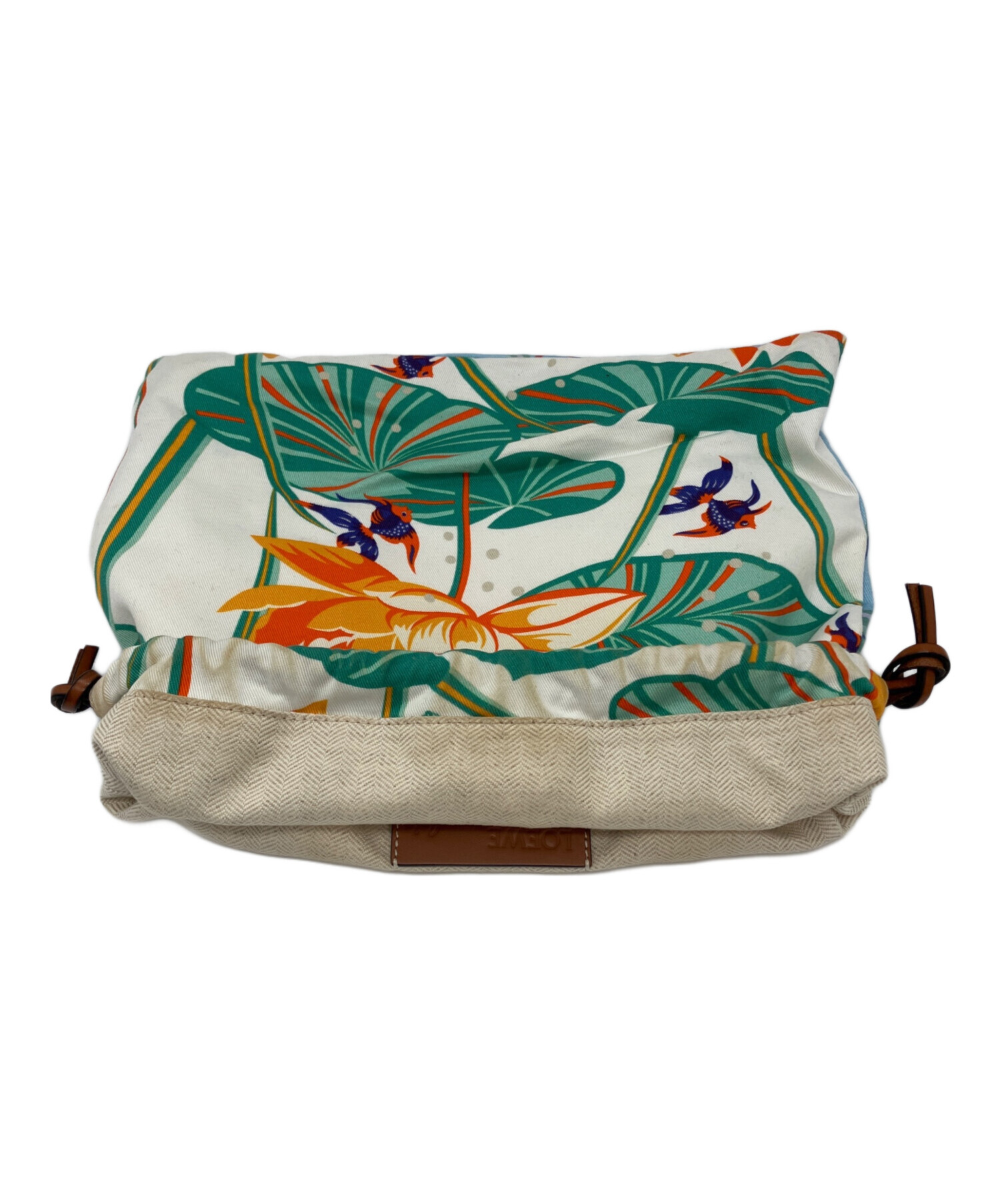 LOEWEロエベ ドローストリングポーチ PAULA'S IBIZA LOEWE ポーチ