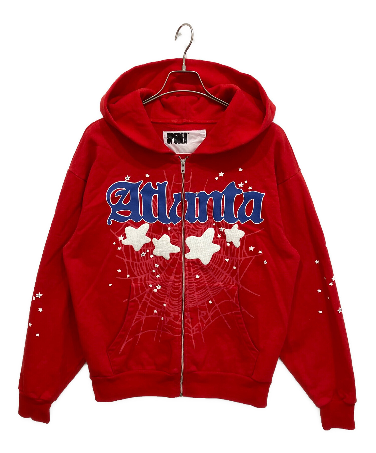 中古・古着通販】SP5DER (スパイダー) ATLANTA ZIP UP HOODIE ジップ