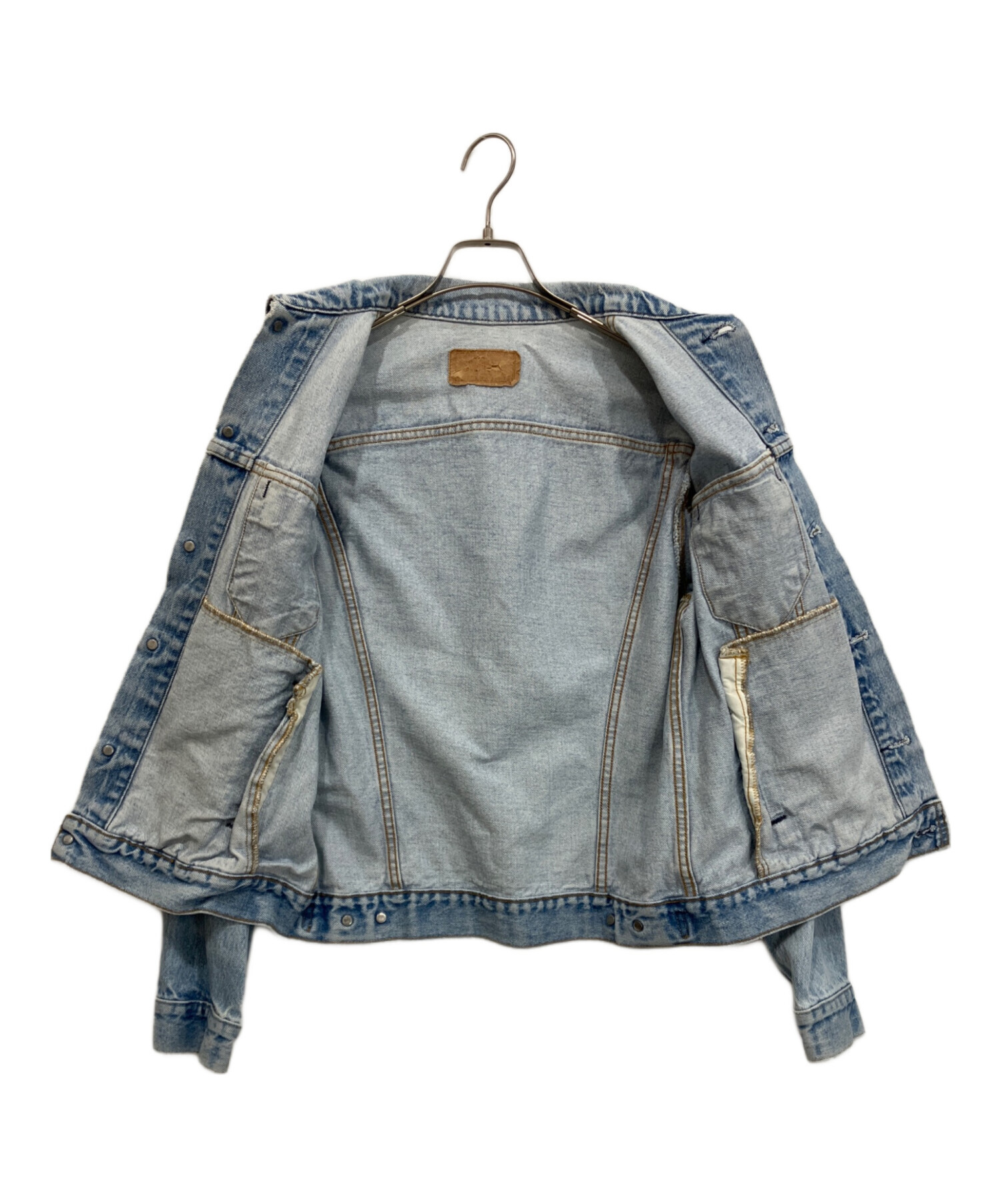 と*も様 80s リーバイス 80年代 デニムジャケット US古着 Made i 中古・古着通販】LEVI'S (リーバイス) 80S デニムジャケット ブルー