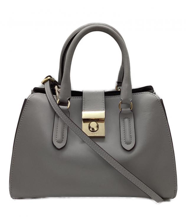 中古・古着通販】FURLA (フルラ) ミラノ 2WAYバッグ グレー｜ブランド