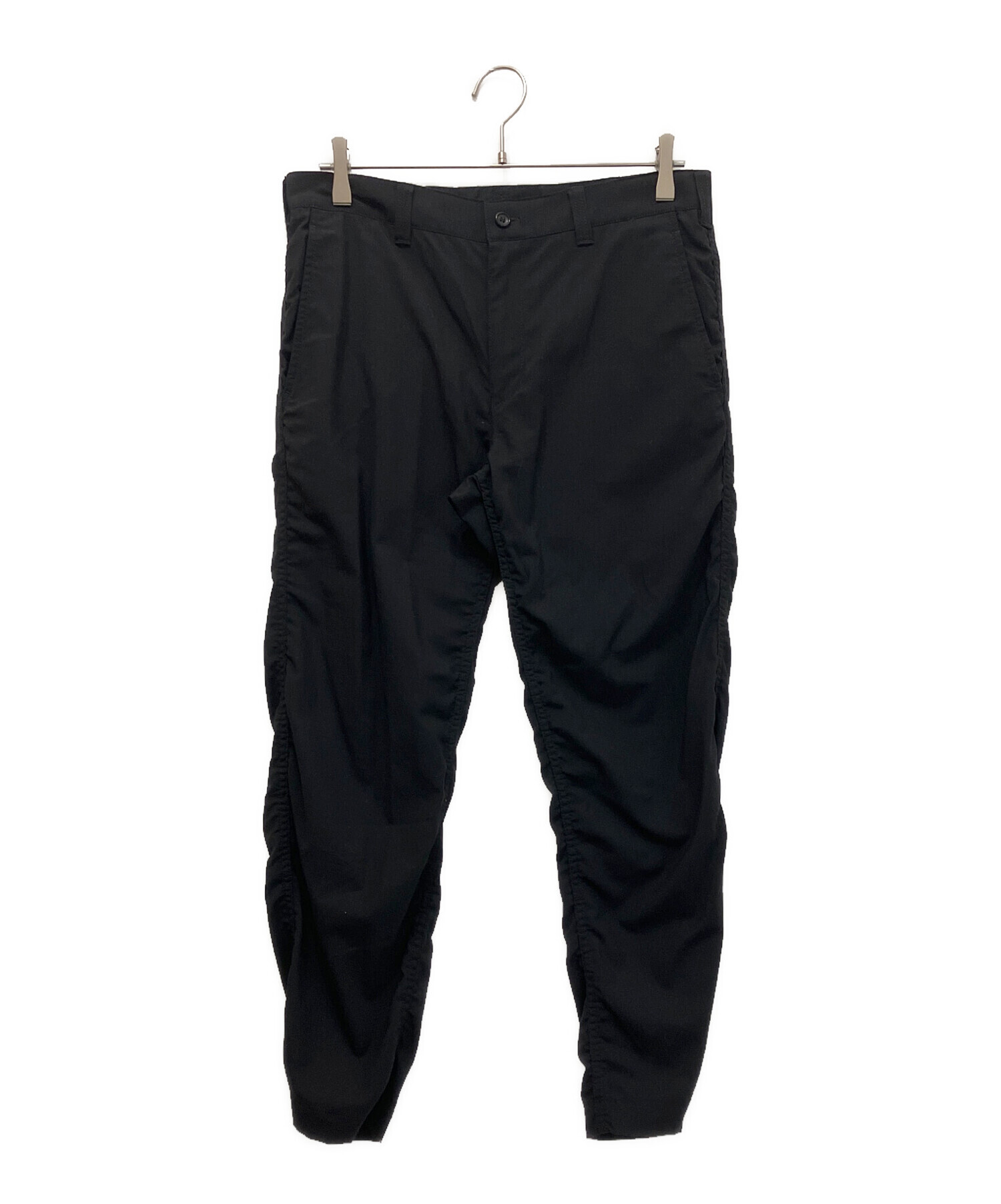 や*し様 AD2018 コムデギャルソンオム ウールトロ パッカリングスラックス 中古・古着通販】COMME des GARCONS HOMME (コムデギャルソン オム