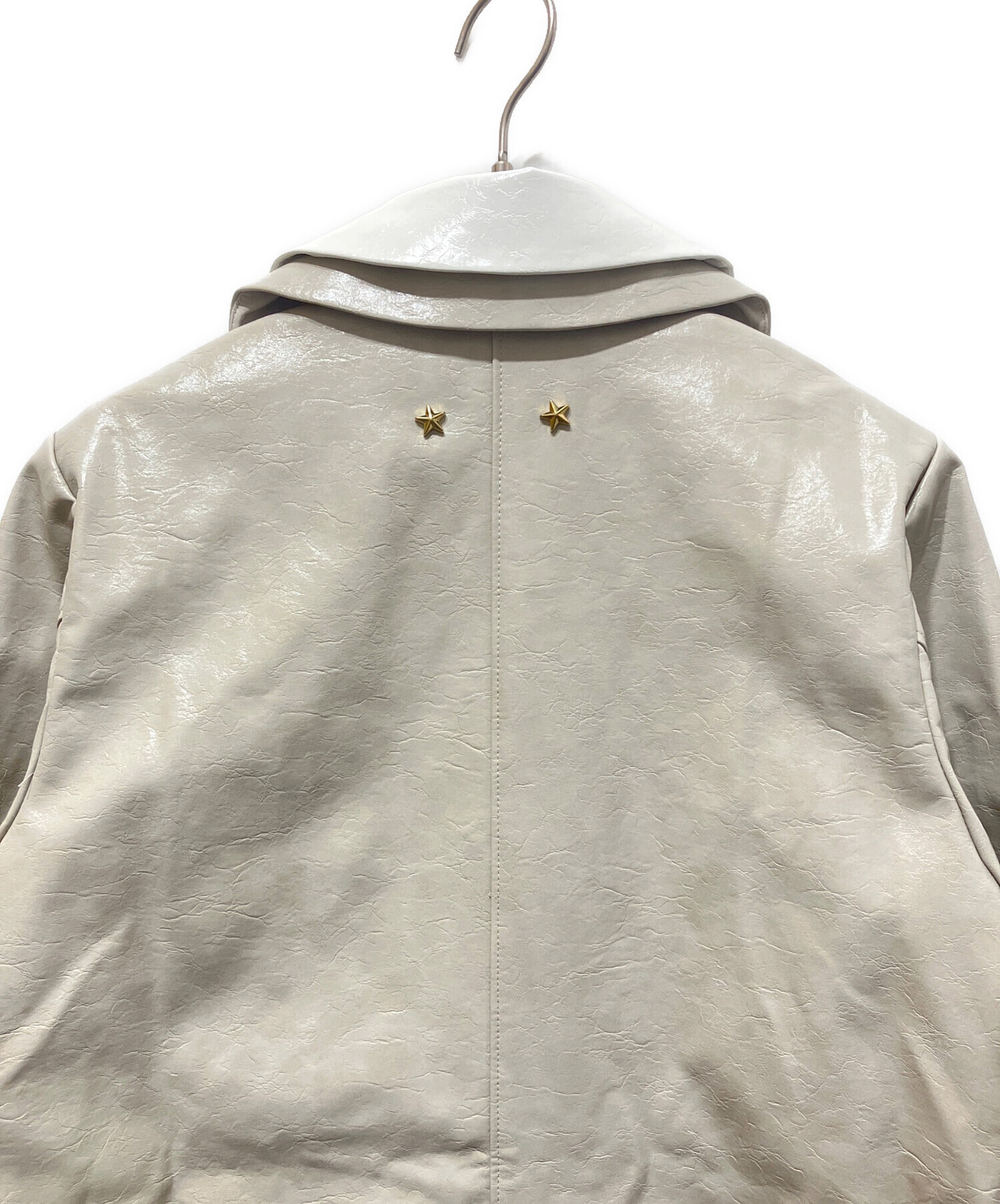 中古・古着通販】Bibiy. (ビビィ) JENNA JACKET グレー×ホワイト