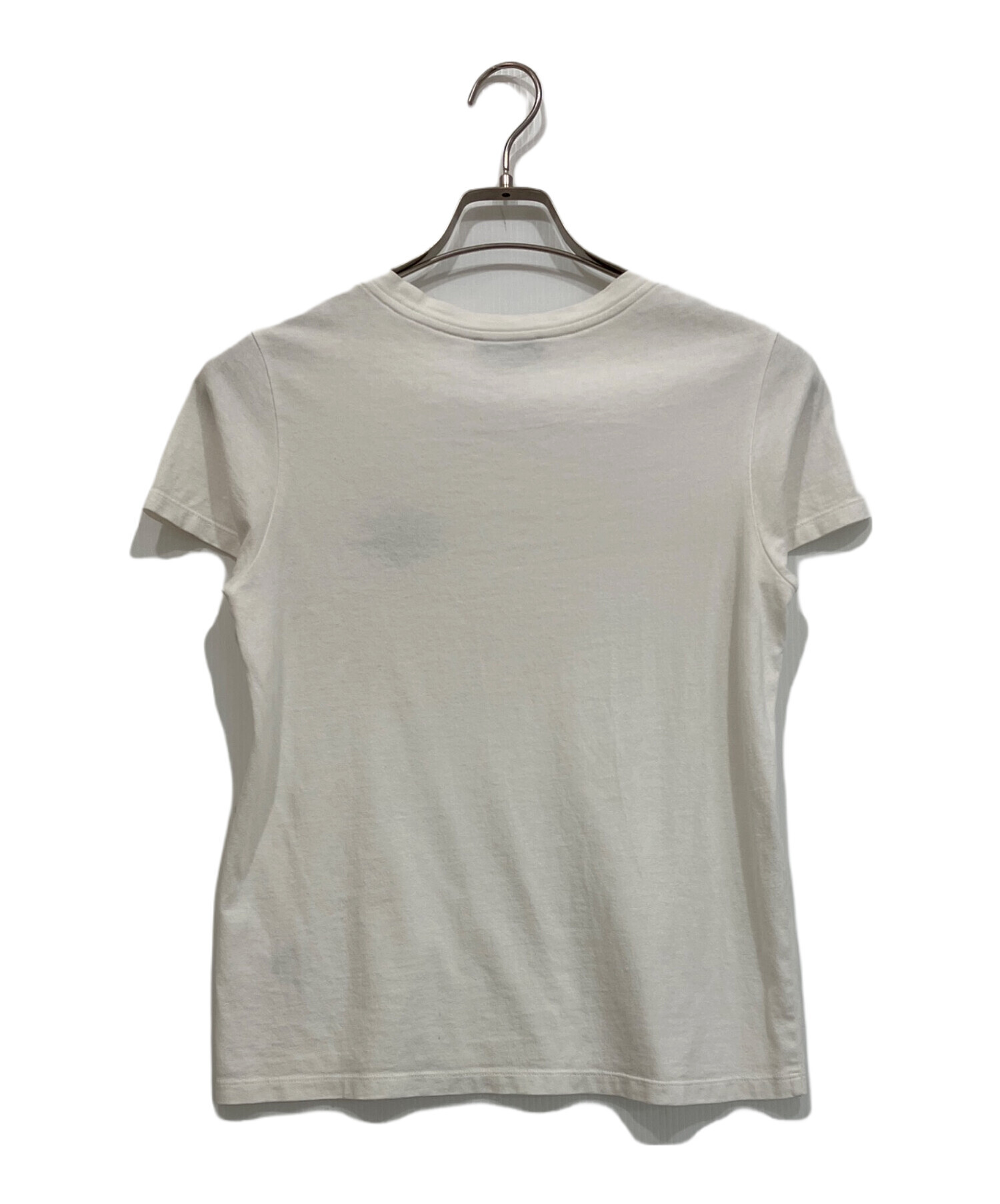 中古・古着通販】A.P.C. (アーペーセー) ロゴTシャツ ホワイト サイズ