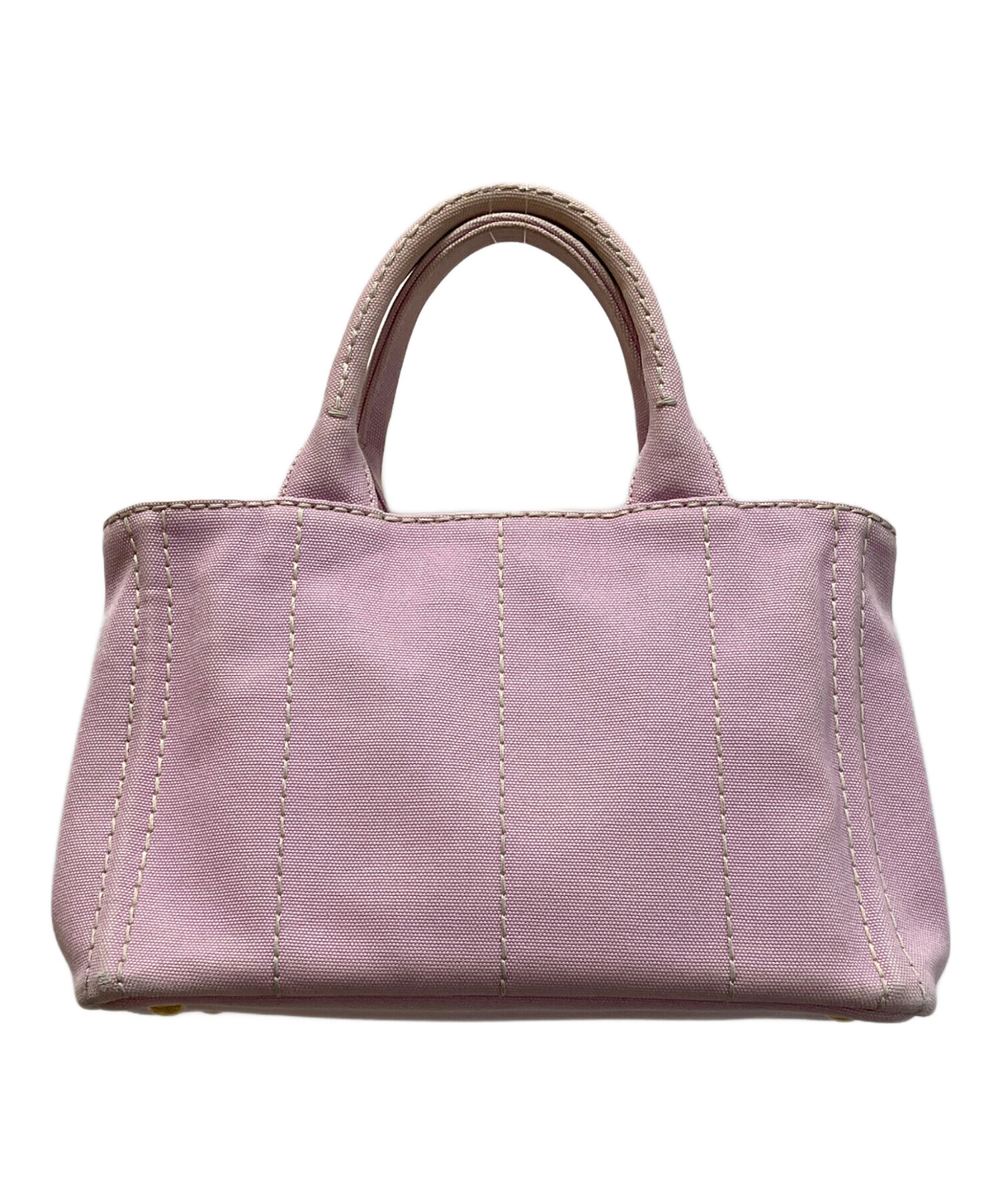 美品⭐︎PRADA カナパミニ　ピンク 中古・古着通販】PRADA (プラダ) カナパミニ ハンドバッグ ピンク