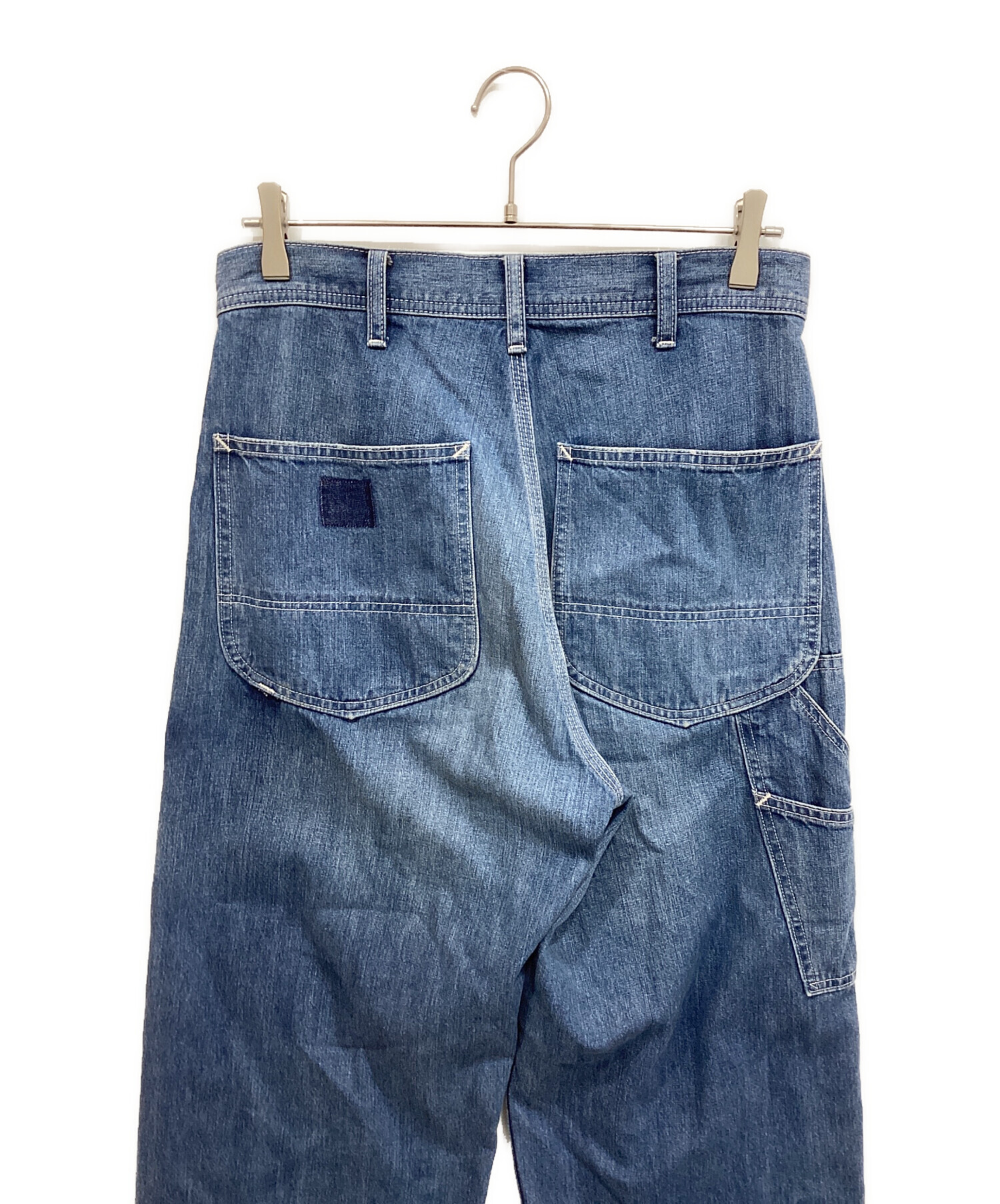 中古・古着通販】LEE (リー) DUNGAREES ワイドペインターパンツ ブルー