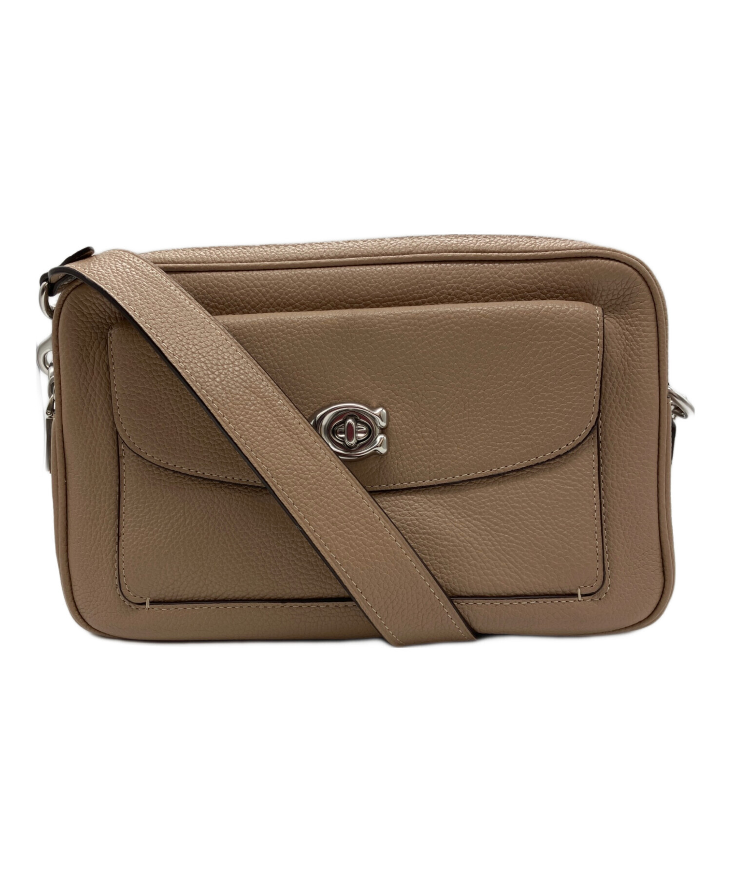 中古・古着通販】COACH (コーチ) キャシー カメラバッグ ベージュ 