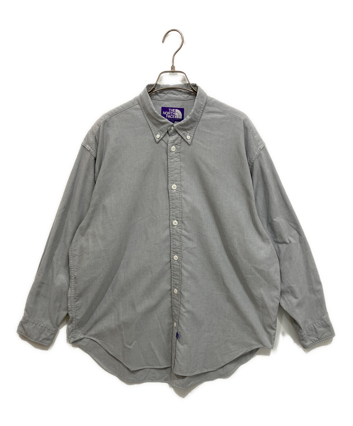 新品未使用THENORTHFACE PURPLELABEL ロンT L グレー 中古・古着通販】THE NORTHFACE PURPLELABEL (ザ・ノースフェイス