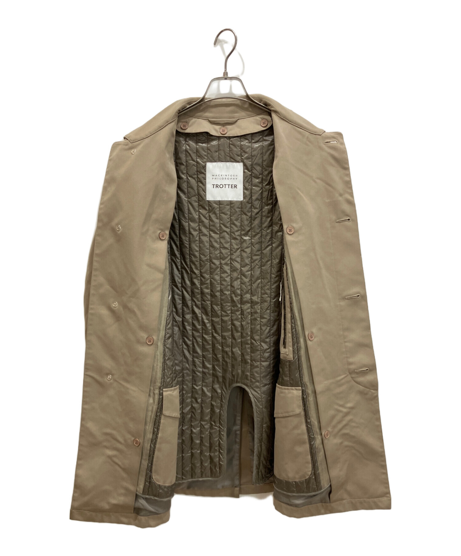 【中古】マッキントッシュフィロソフィー MACKINTOSH PHILOSOPHY ポリエステル 中綿ライナー付き マウンテンパーカー ブルゾン【サイズ40】【メンズ】 中古・古着通販】MACKINTOSH PHILOSOPHY (マッキントッシュ