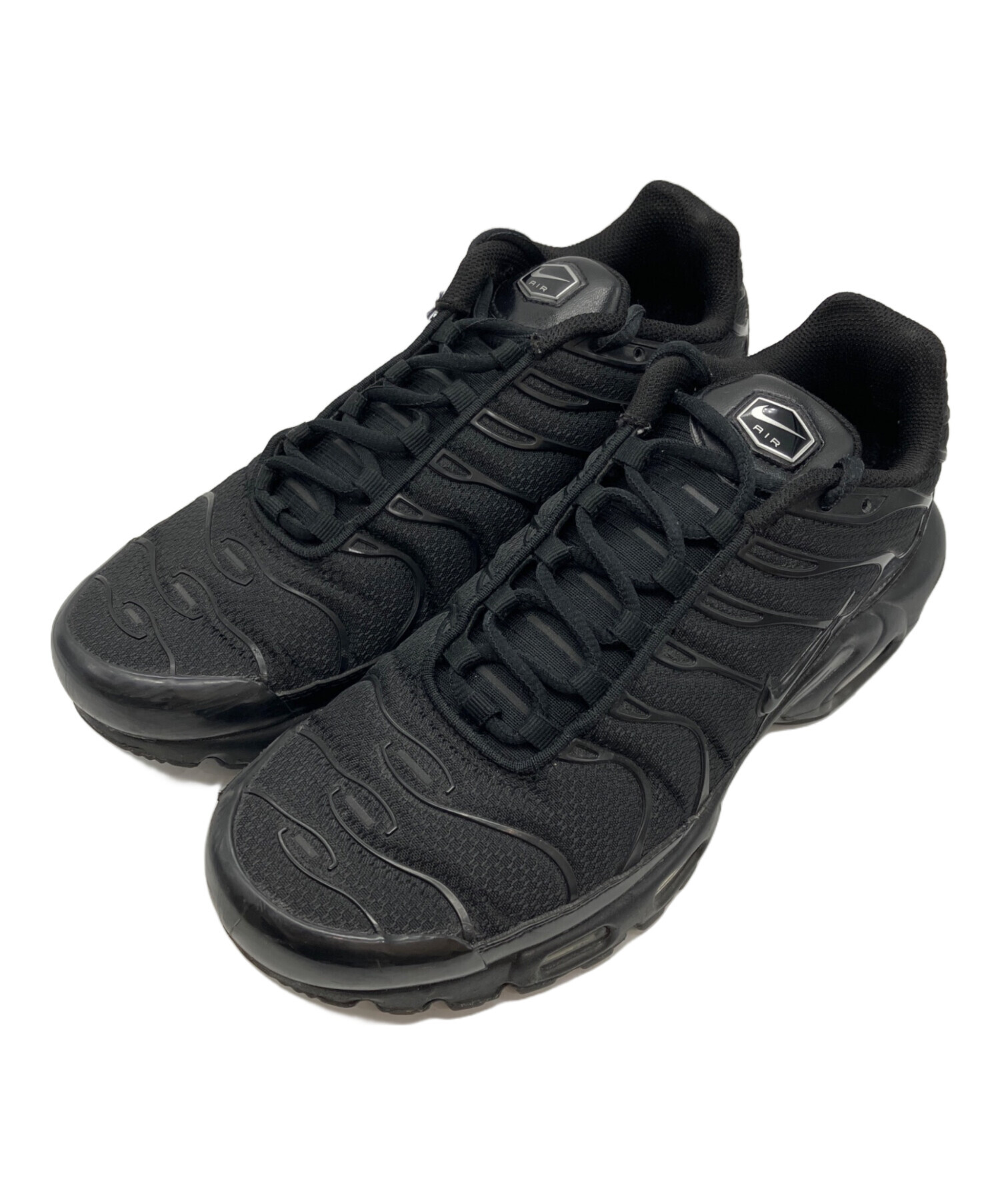 中古・古着通販】NIKE (ナイキ) AIR MAX PLUS ブラック サイズ:26.5