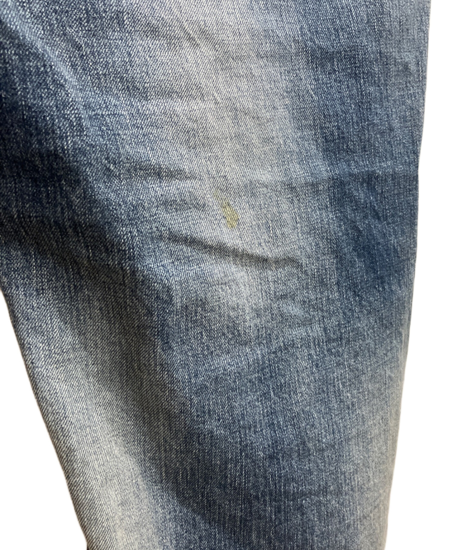 中古・古着通販】ANCELLM (アンセルム) AGING WIDE 5P DENIM PANTS