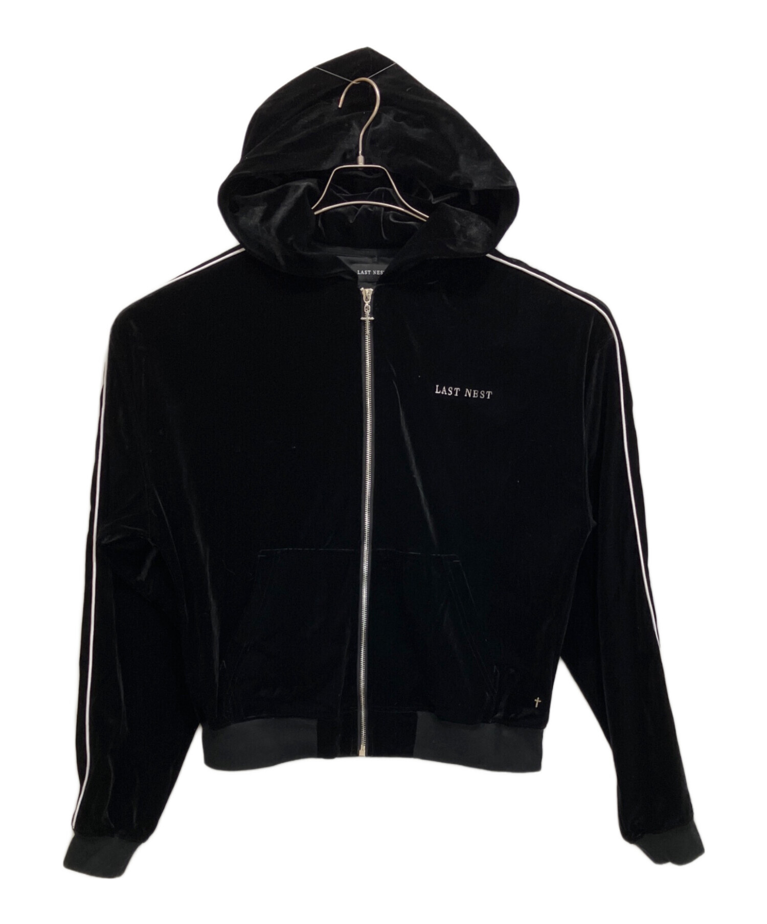 中古・古着通販】last nest (ラストネスト) Velvet Track Hoodie