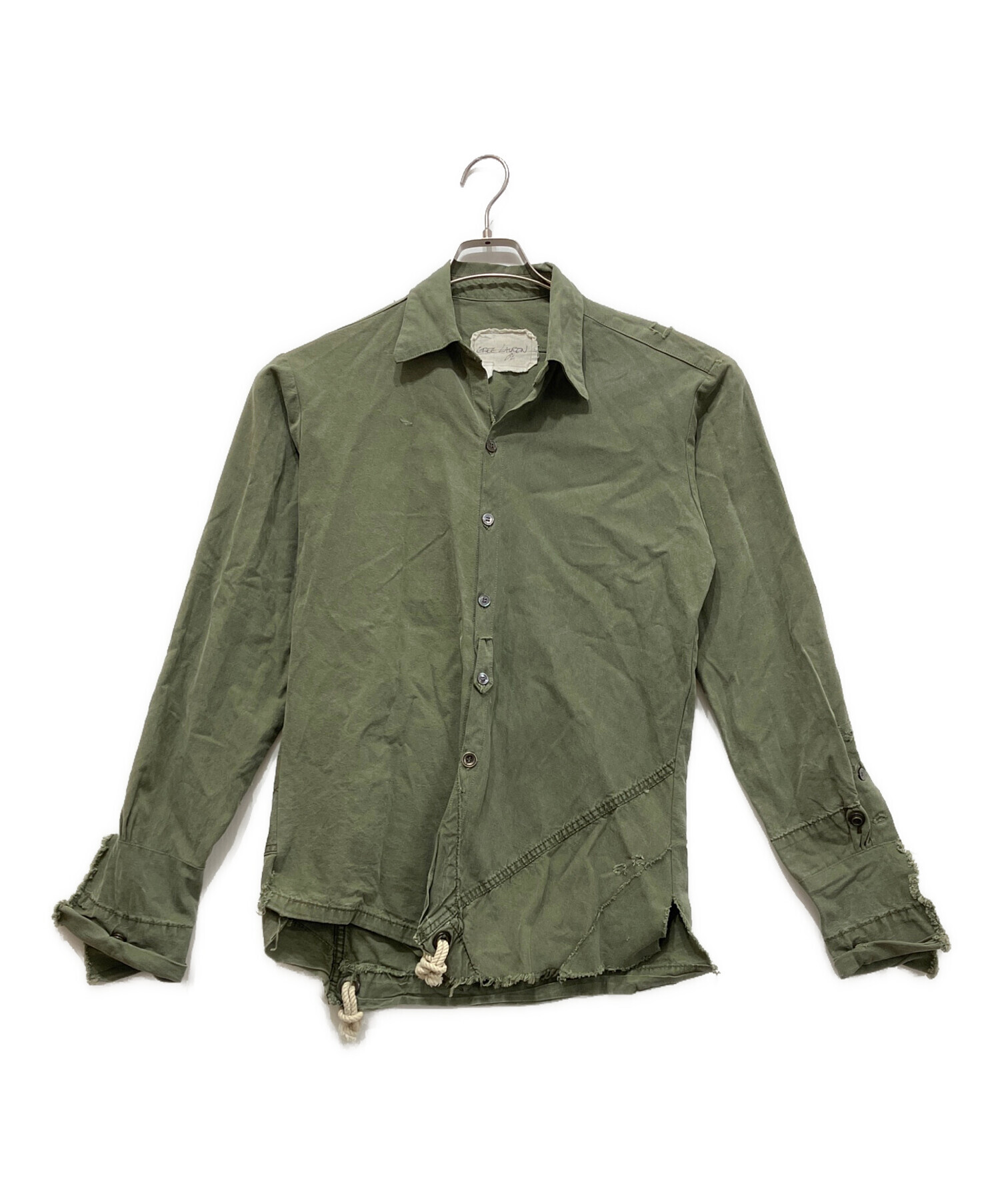 ■ a589 Greg Lauren【グレッグ・ローレン】 長袖シャツ* 中古・古着通販】GREG LAUREN (グレッグローレン) ARMY TENT STUDIO