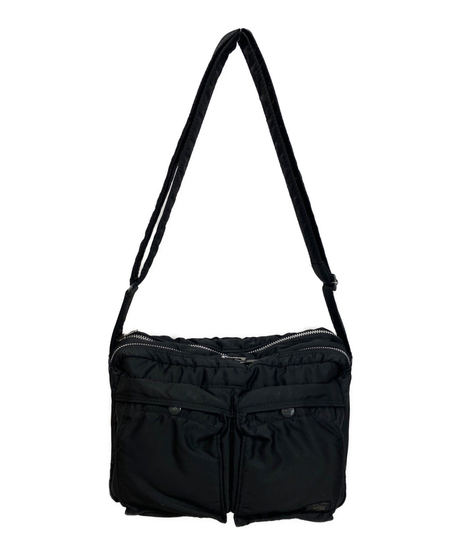 中古・古着通販】PORTER (ポーター) TANKER SHOULDER BAG(L) ブラック