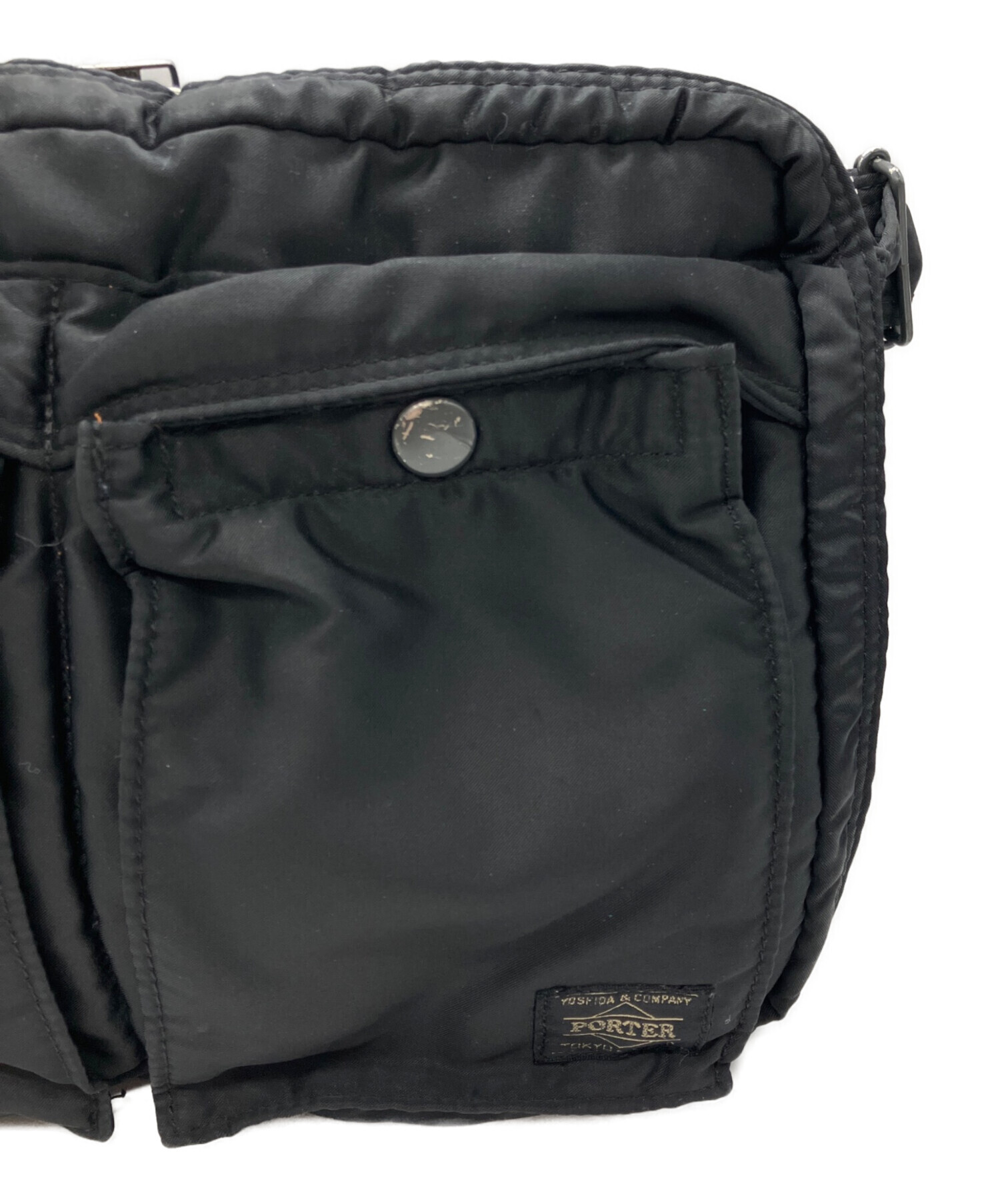 中古・古着通販】PORTER (ポーター) TANKER SHOULDER BAG(L) ブラック