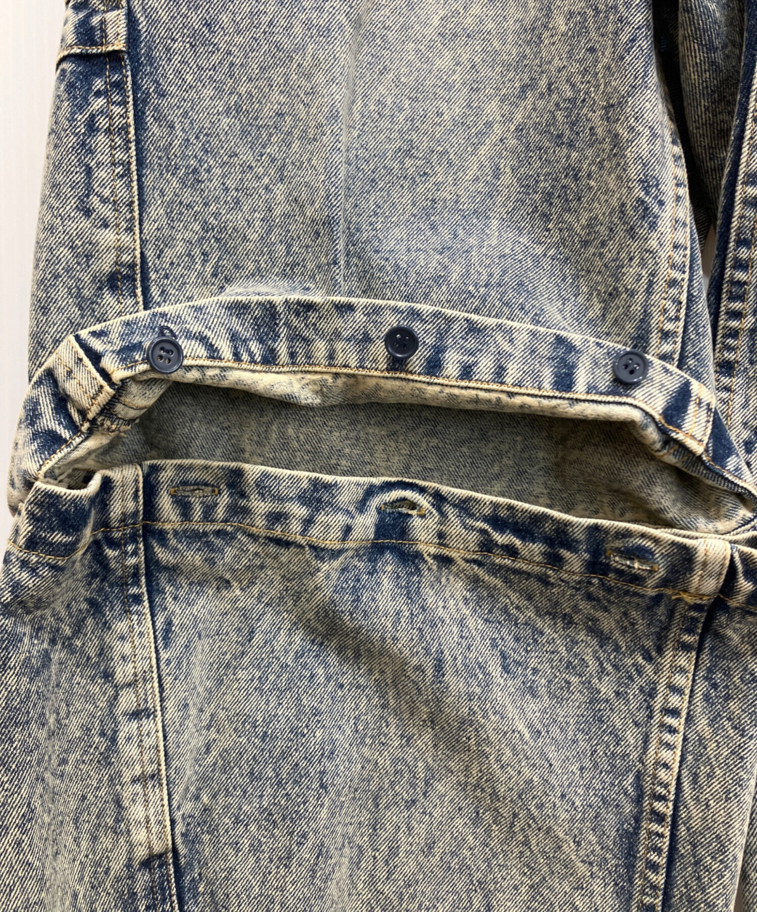中古・古着通販】Ameri (アメリ) MEDI 2WAY REMOVE DENIM PANTS